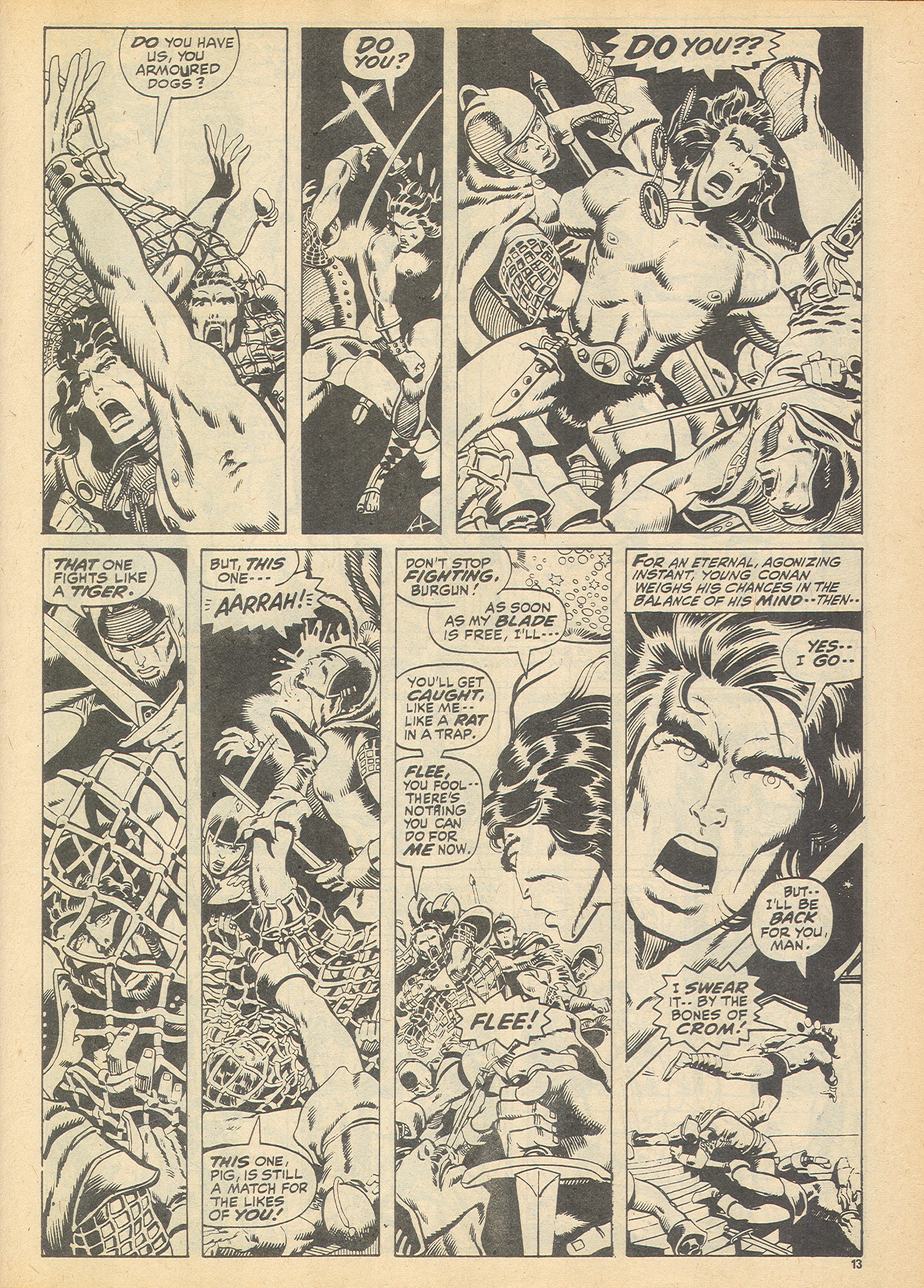 Read online The Savage Sword of Conan (1975) comic -  Issue #10 - 13