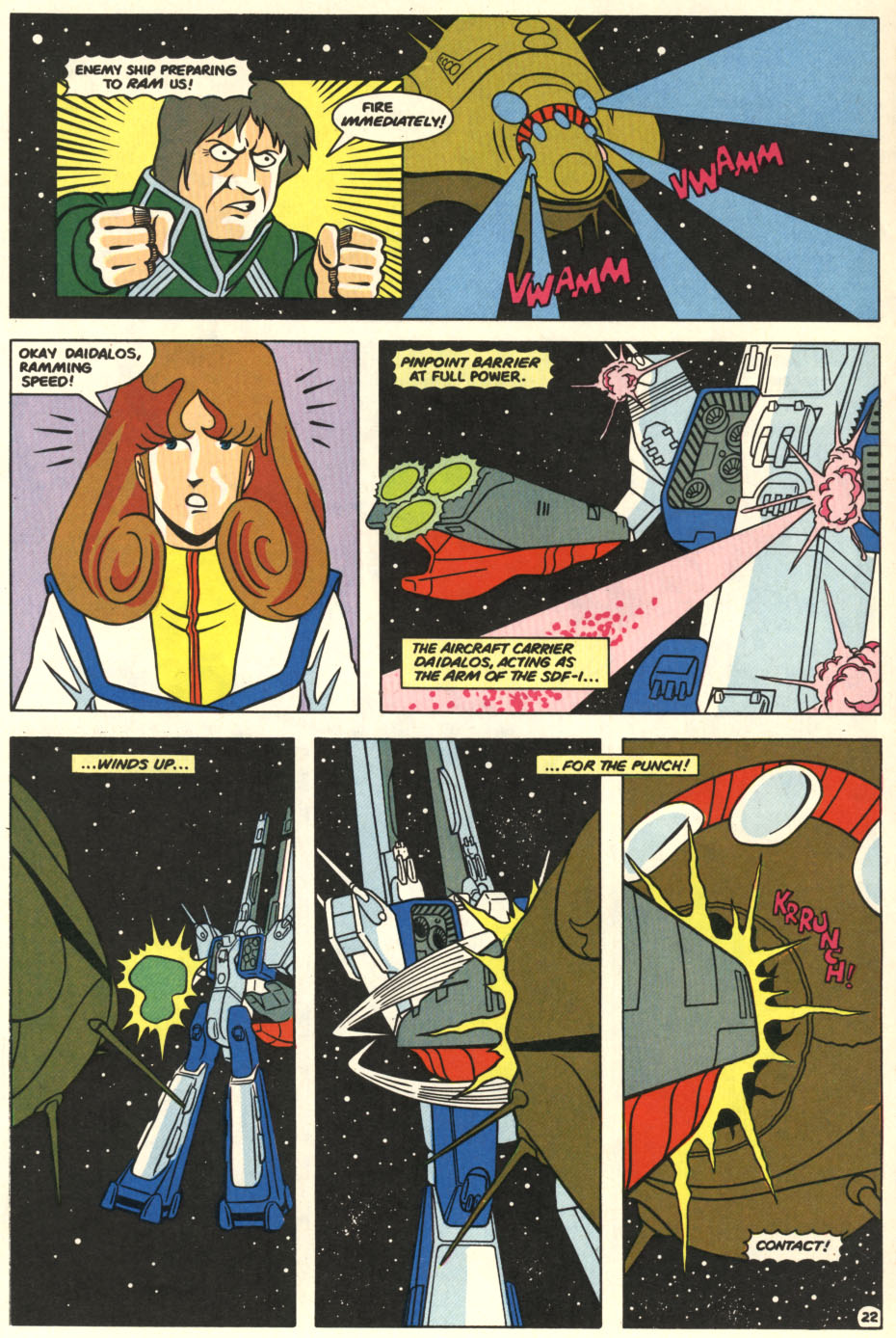 Read online Robotech The Macross Saga comic -  Issue #6 - 24