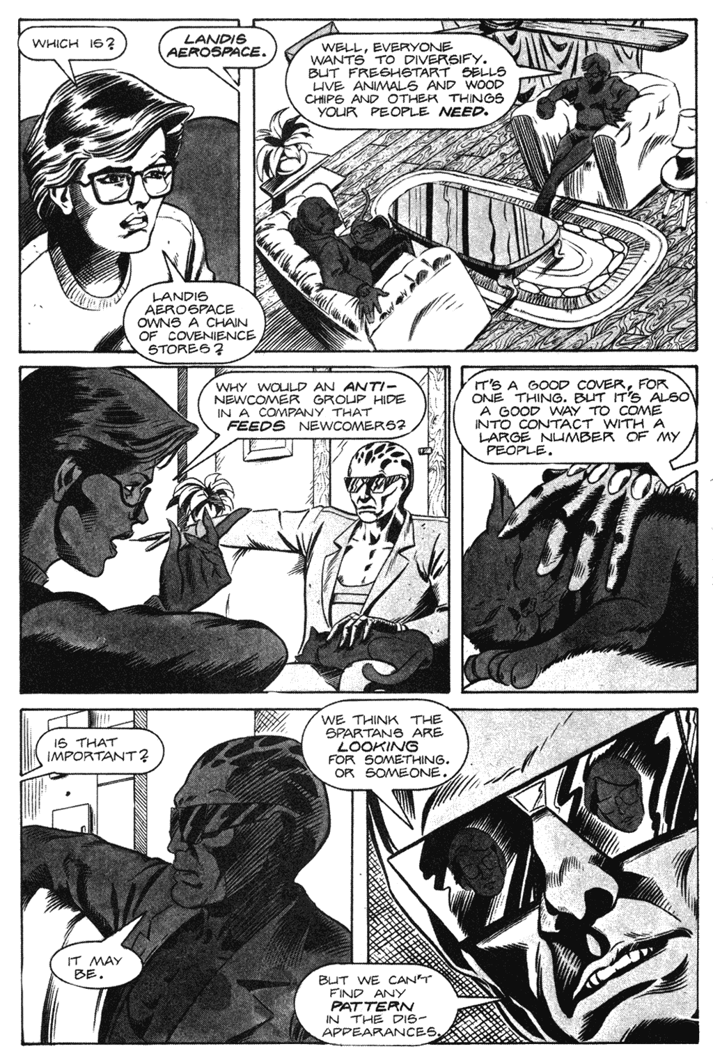 Read online Alien Nation: The Spartans comic -  Issue #3 - 10