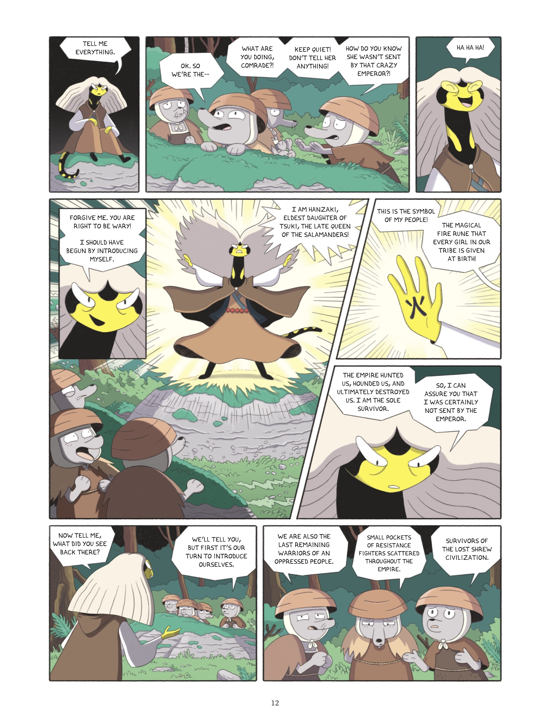 Read online Menji and the Ruins of Mount Mystery comic -  Issue # Full - 12