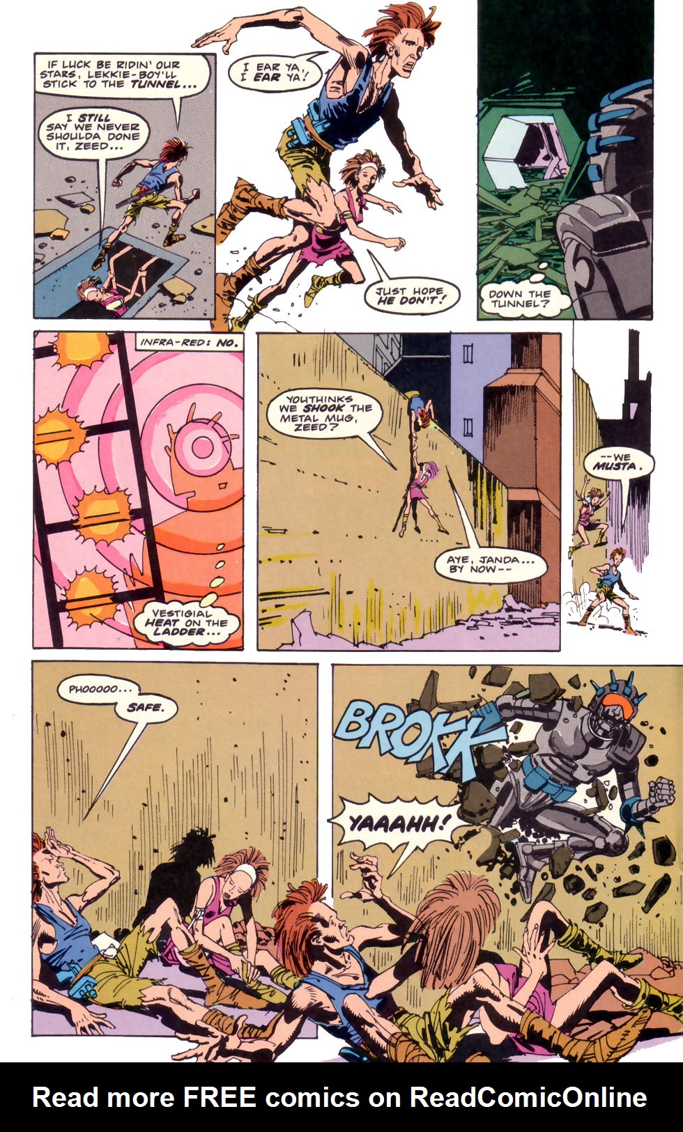 Read online Electric Warrior comic -  Issue #5 - 20