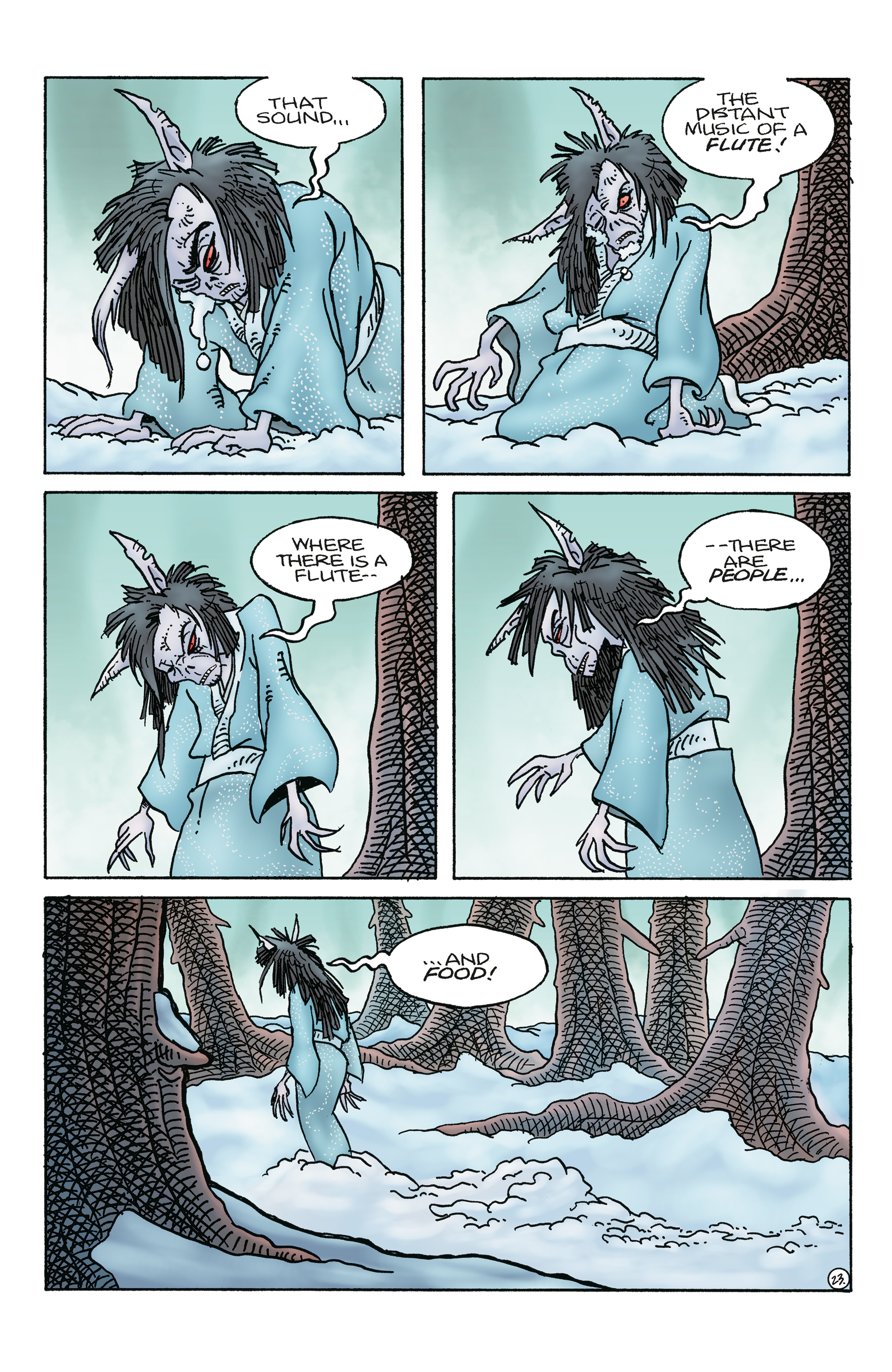 Read online Usagi Yojimbo: Ice and Snow comic -  Issue #2 - 25