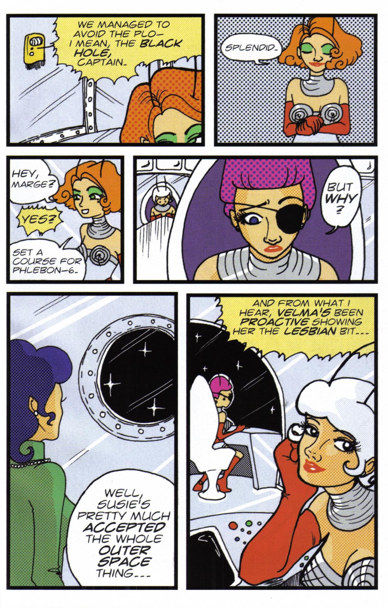 Read online I Was Kidnapped By Lesbian Pirates From Outer Space comic -  Issue #1 - 23