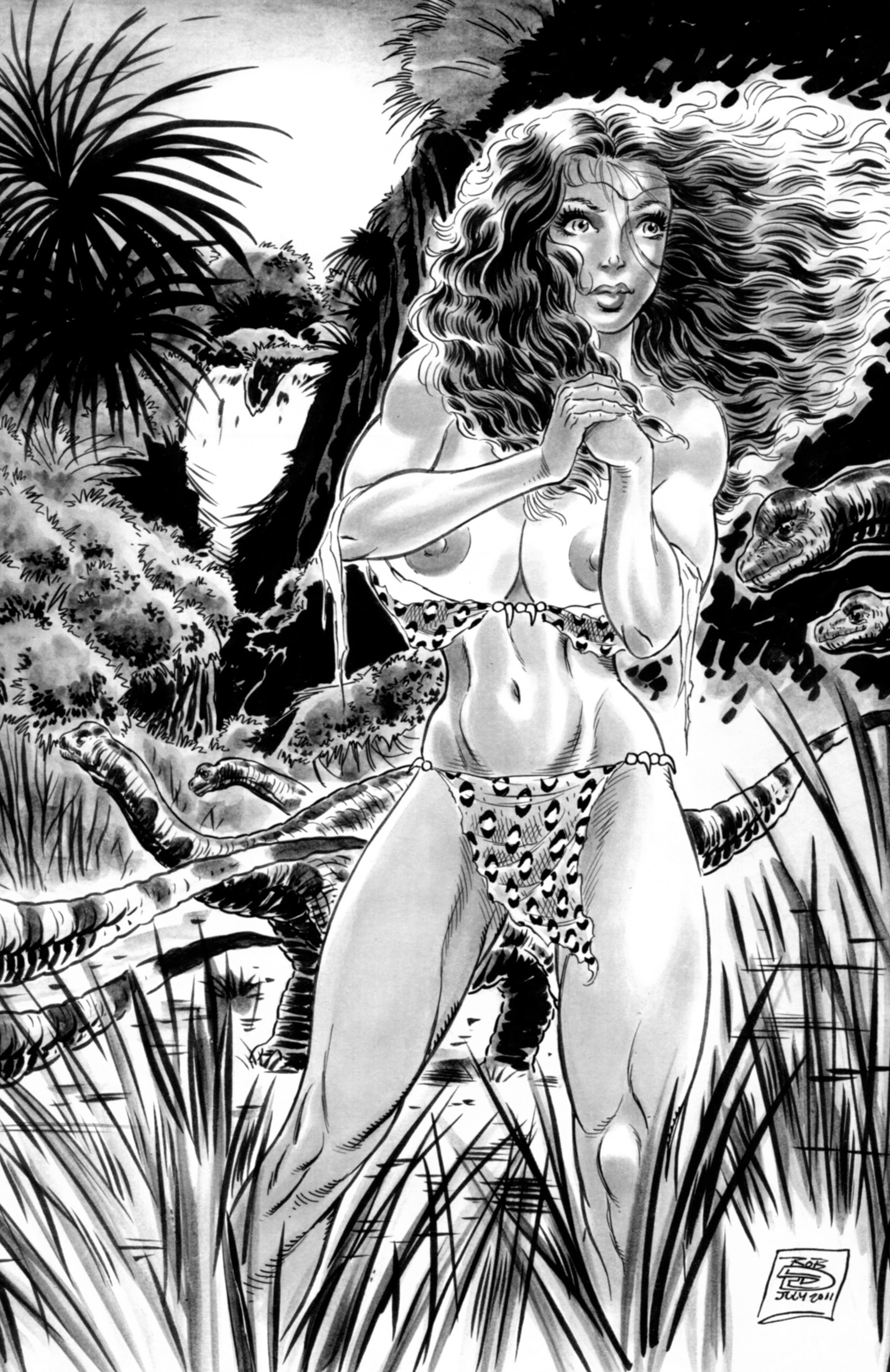 Read online Cavewoman All Natural comic -  Issue # Full - 5