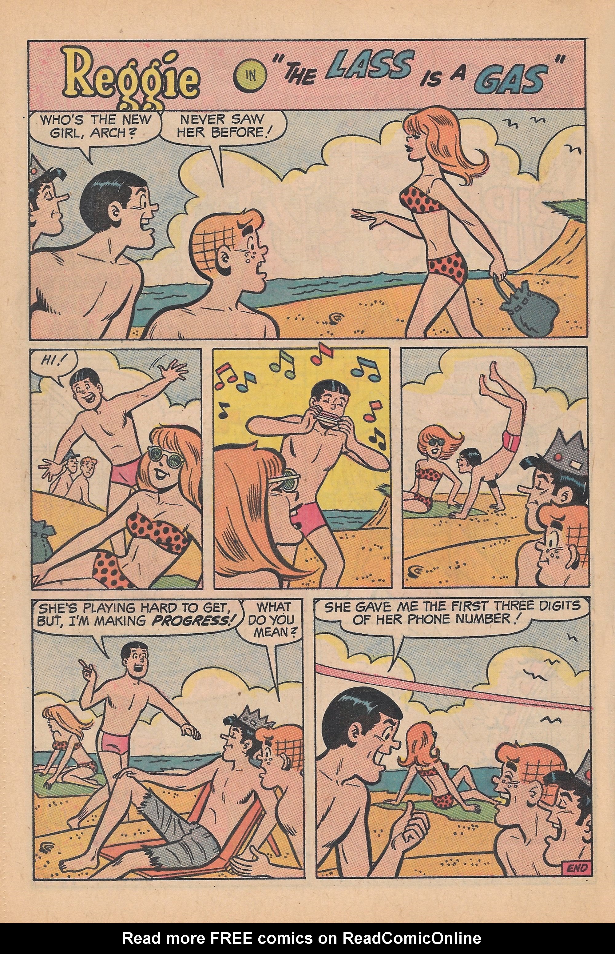 Read online Reggie's Wise Guy Jokes comic -  Issue #15 - 24