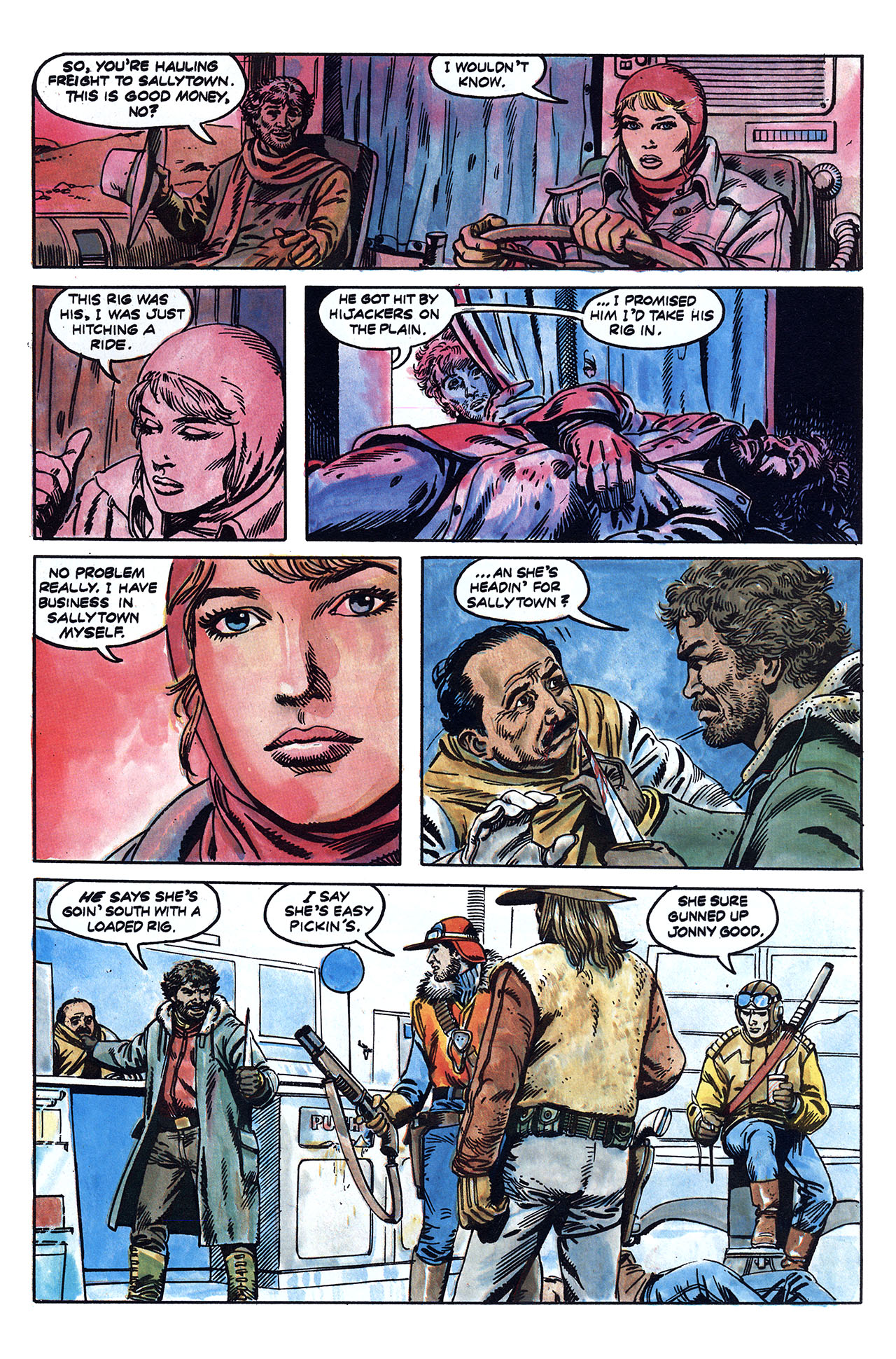 Read online Evangeline (1984) comic -  Issue #1 - 7