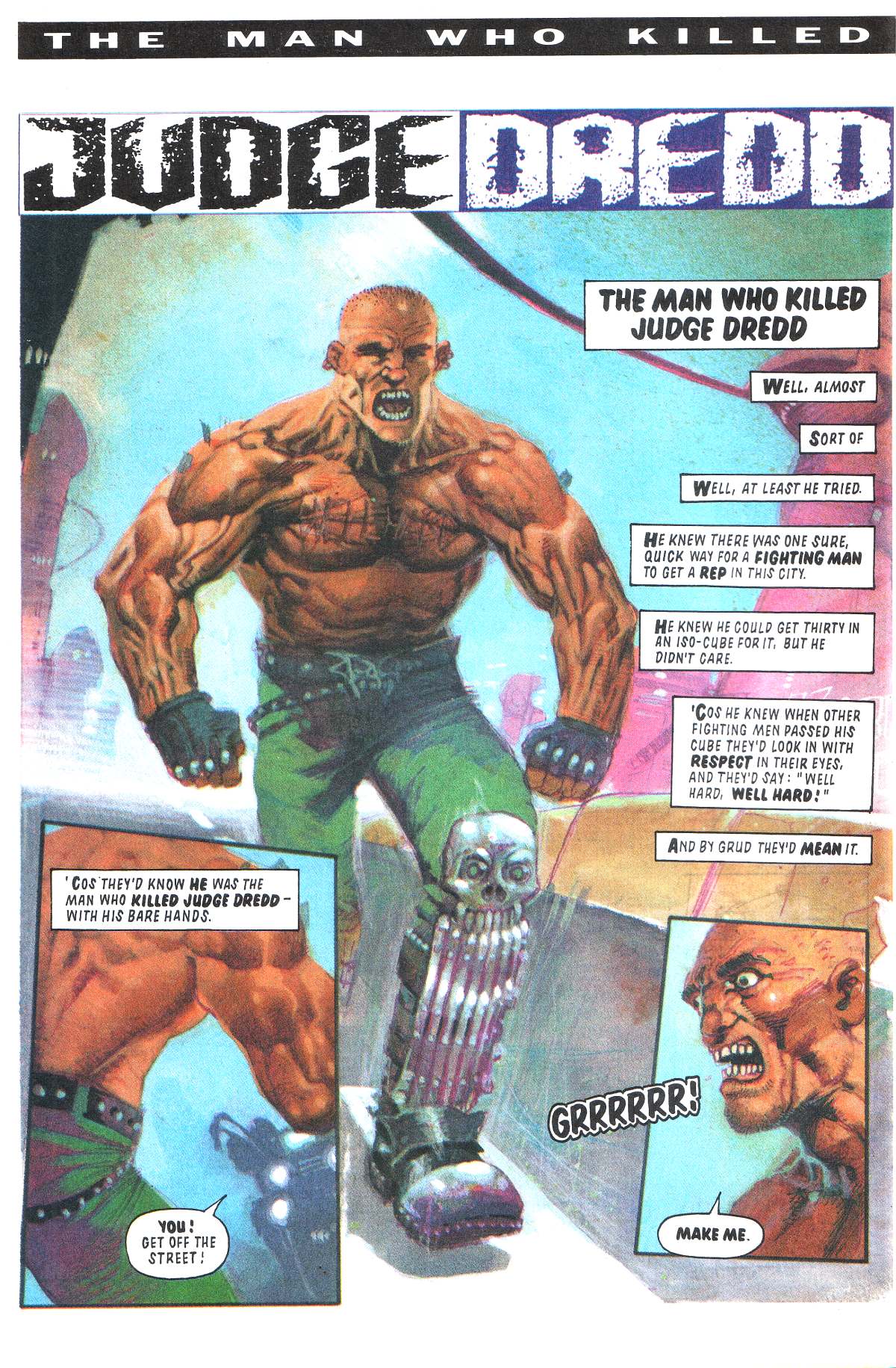Read online Judge Dredd: The Megazine comic -  Issue #18 - 44