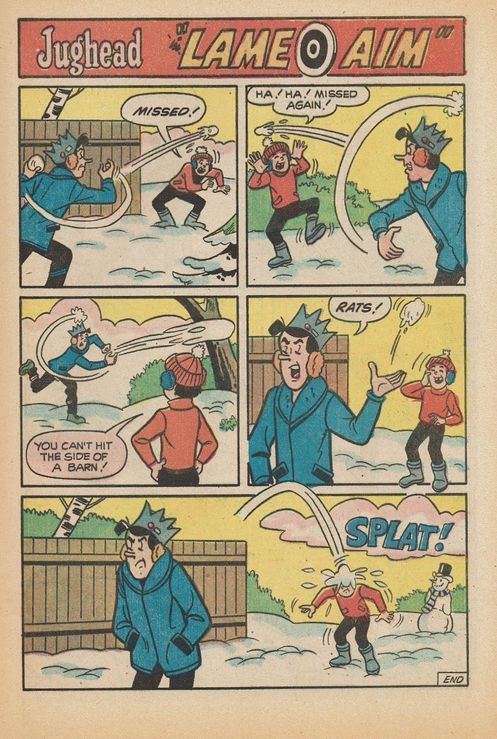 Read online Jughead's Jokes comic -  Issue #33 - 5