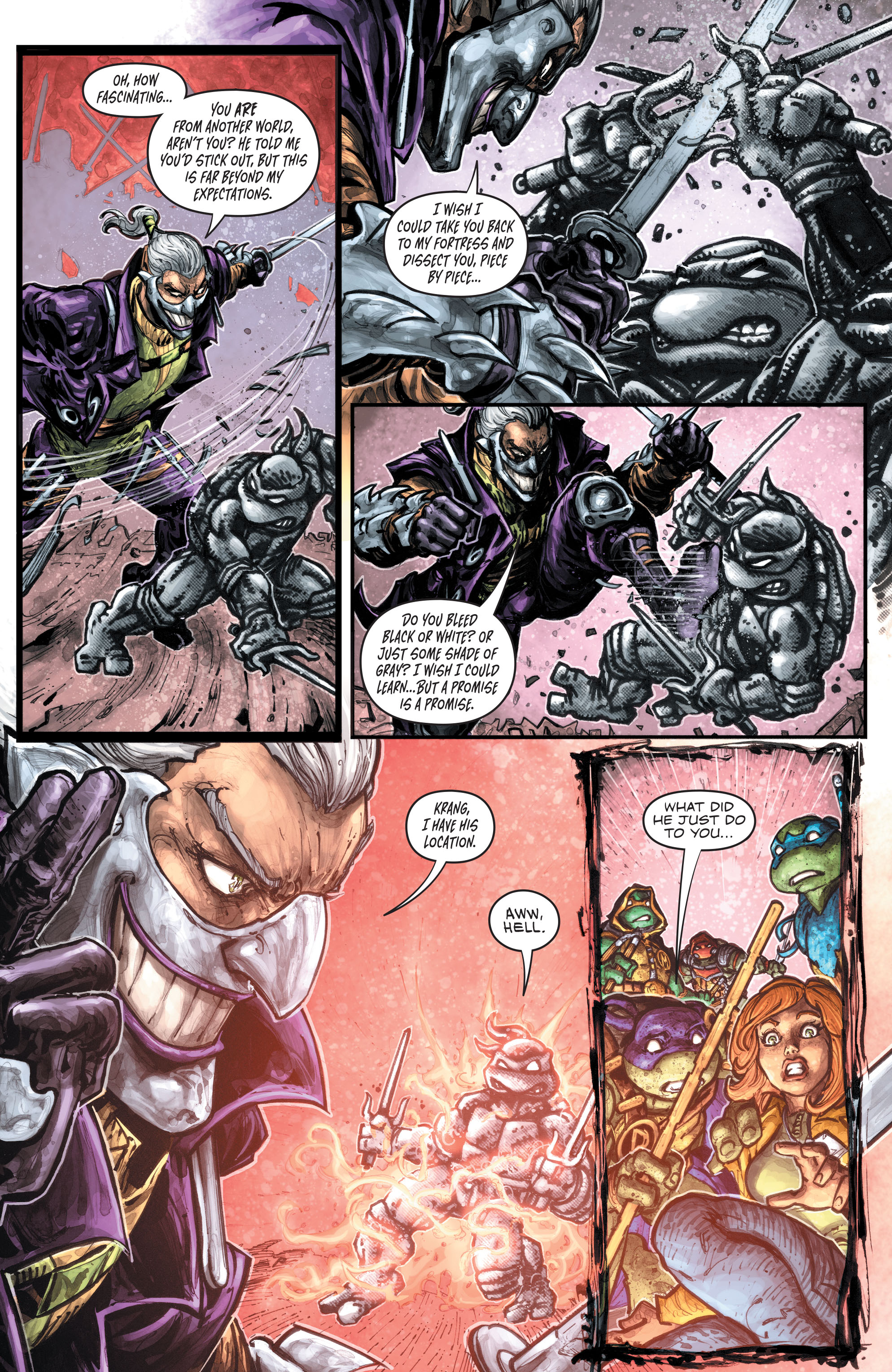 Read online Batman/Teenage Mutant Ninja Turtles III comic -  Issue # _TPB (Part 1) - 58