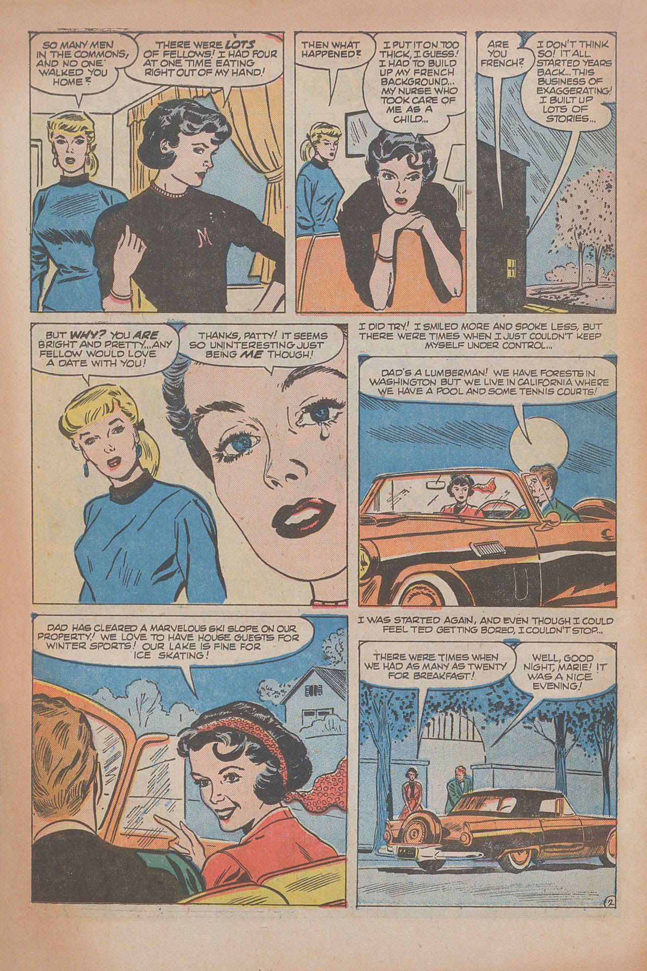 Read online Love Romances comic -  Issue #57 - 22