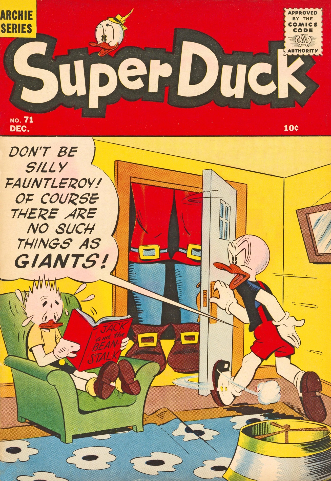 Read online Super Duck Comics comic -  Issue #71 - 1