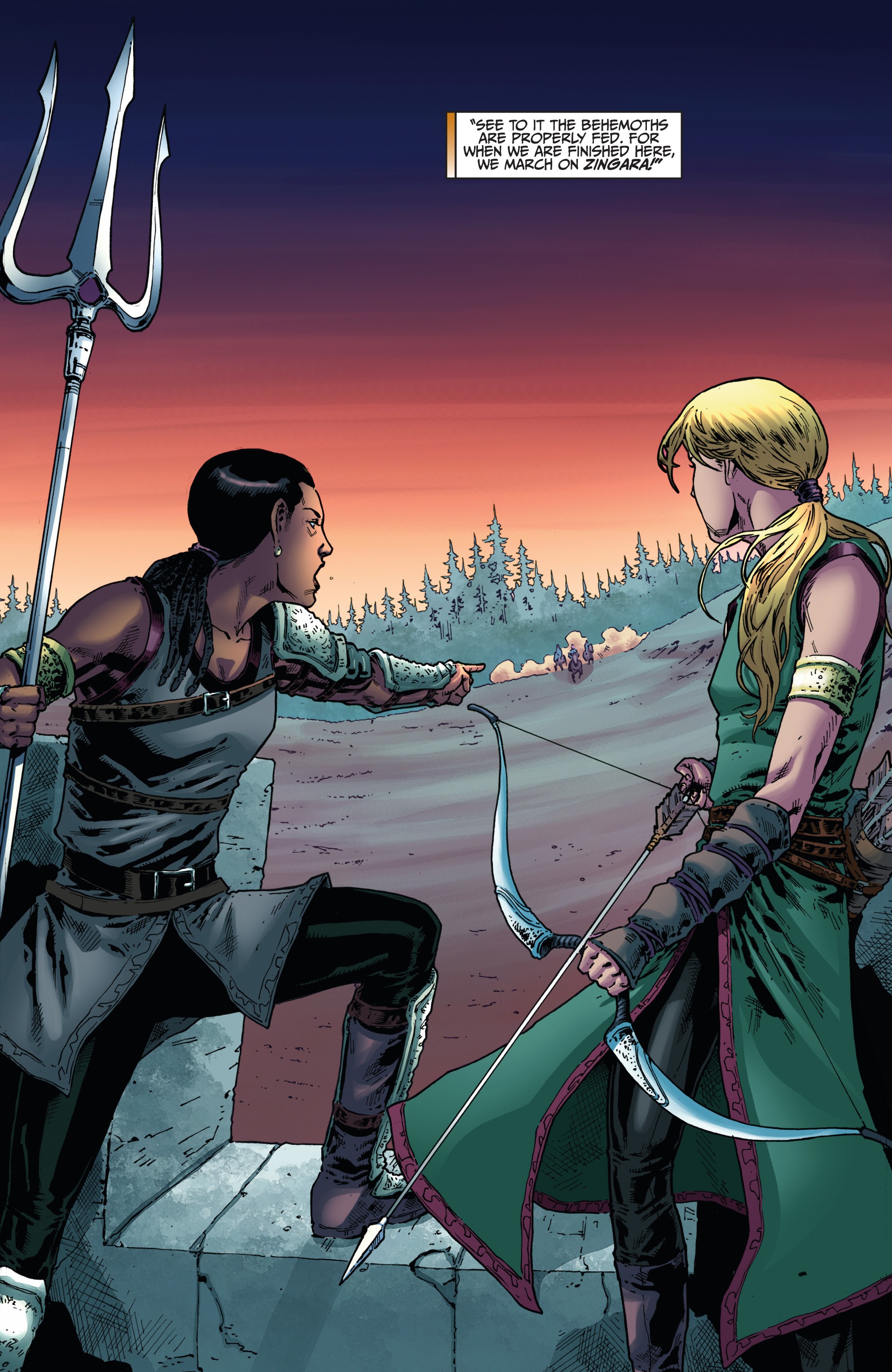 Read online Red Sonja: Vulture's Circle comic -  Issue # _TPB - 95