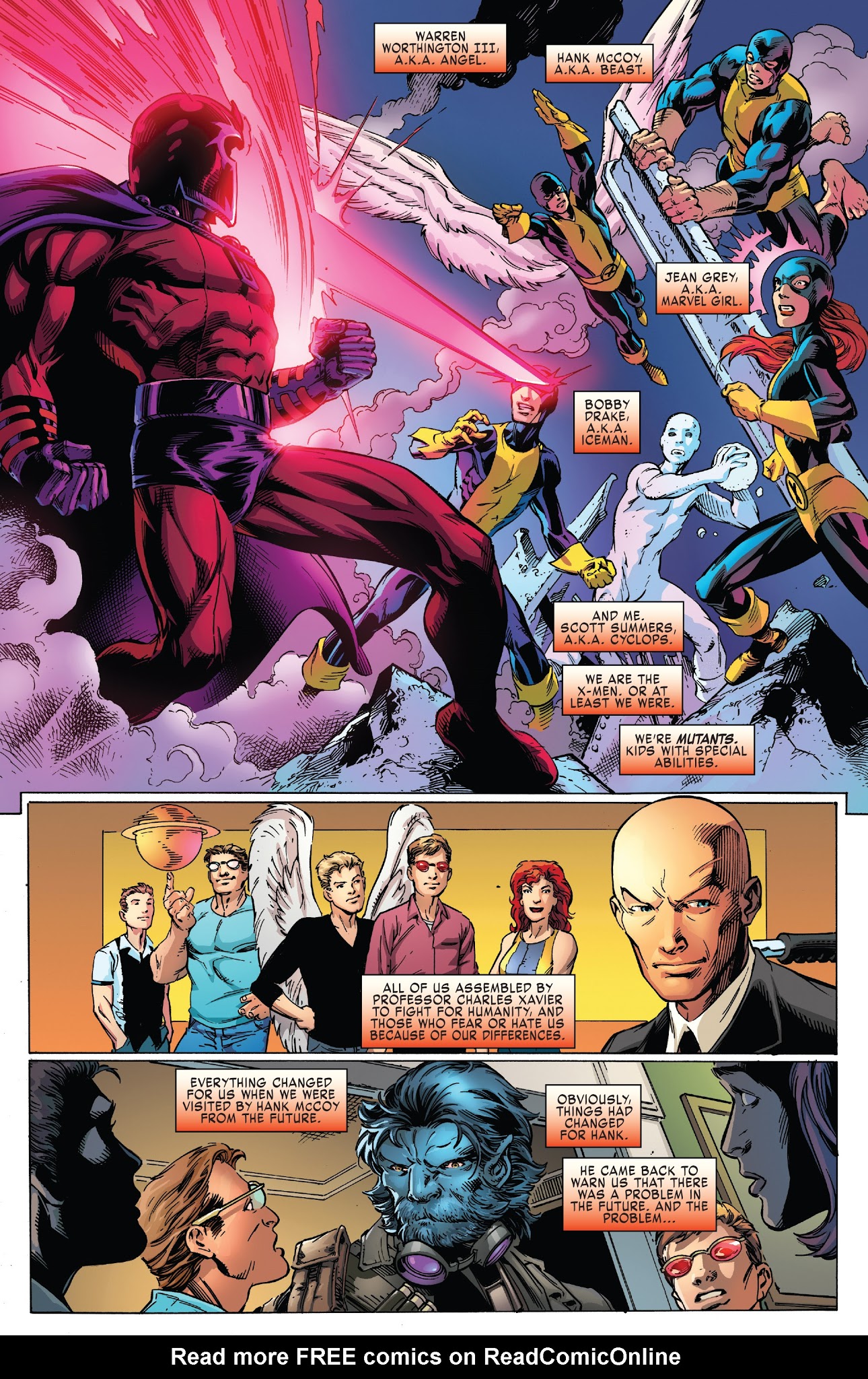 Read online X-Men: Blue comic -  Issue #13 - 21
