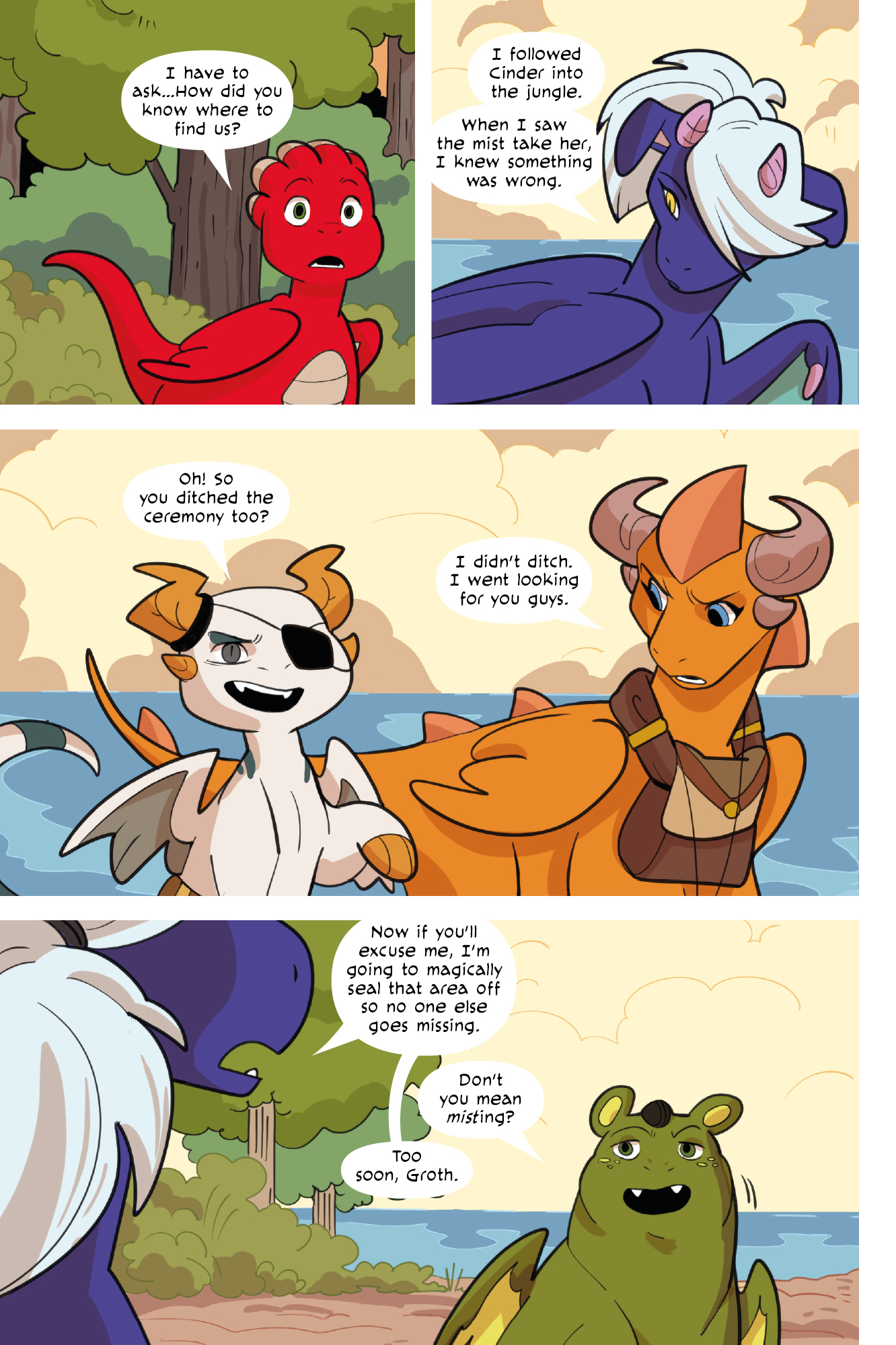 Read online Dragon Kingdom of Wrenly comic -  Issue # TPB 8 - 134