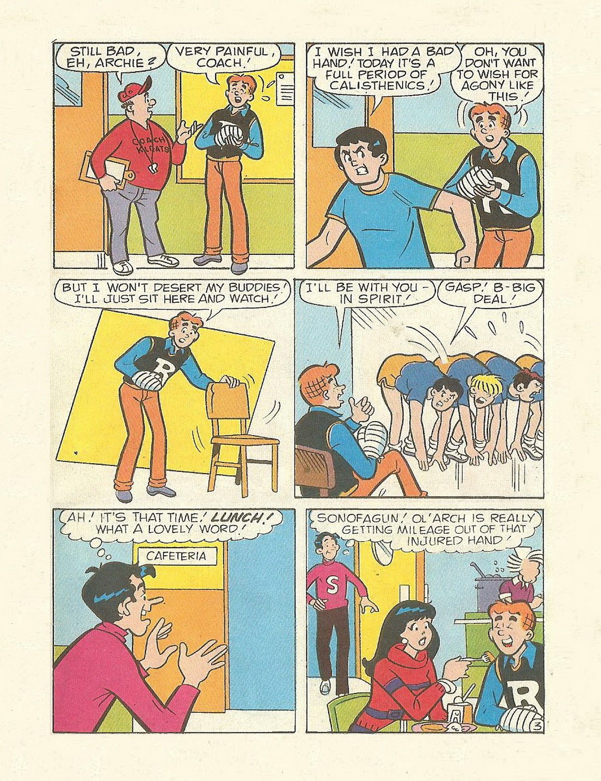Read online Archie's Double Digest Magazine comic -  Issue #65 - 190
