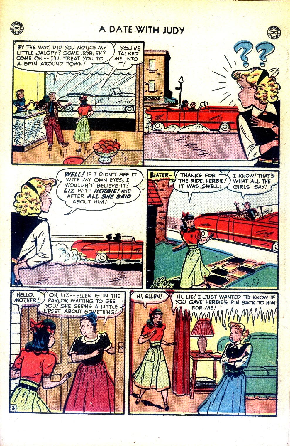 Read online A Date with Judy comic -  Issue #22 - 23