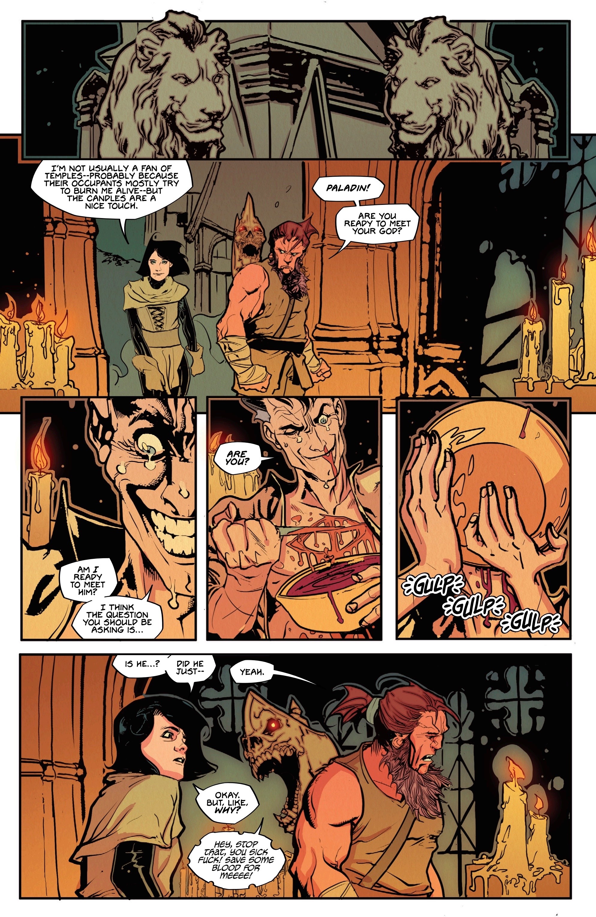 Read online Barbaric: Wrong Kind of Righteous comic -  Issue # Full - 34