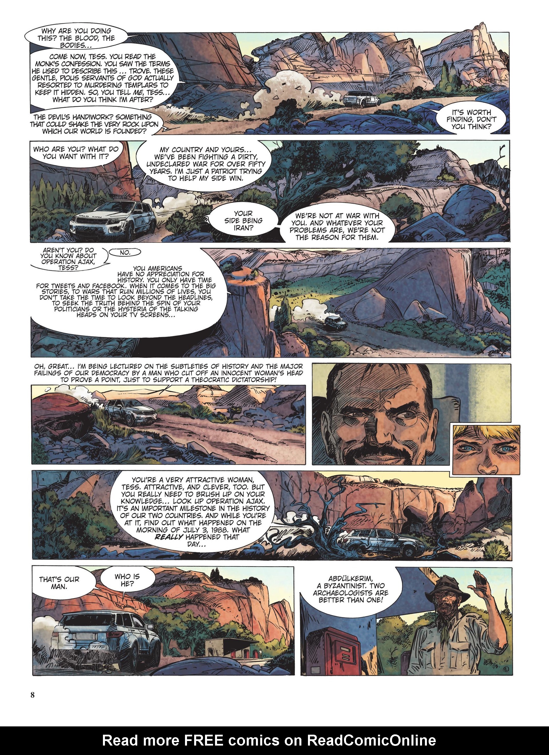 Read online The Last Templar comic -  Issue #6 - 9