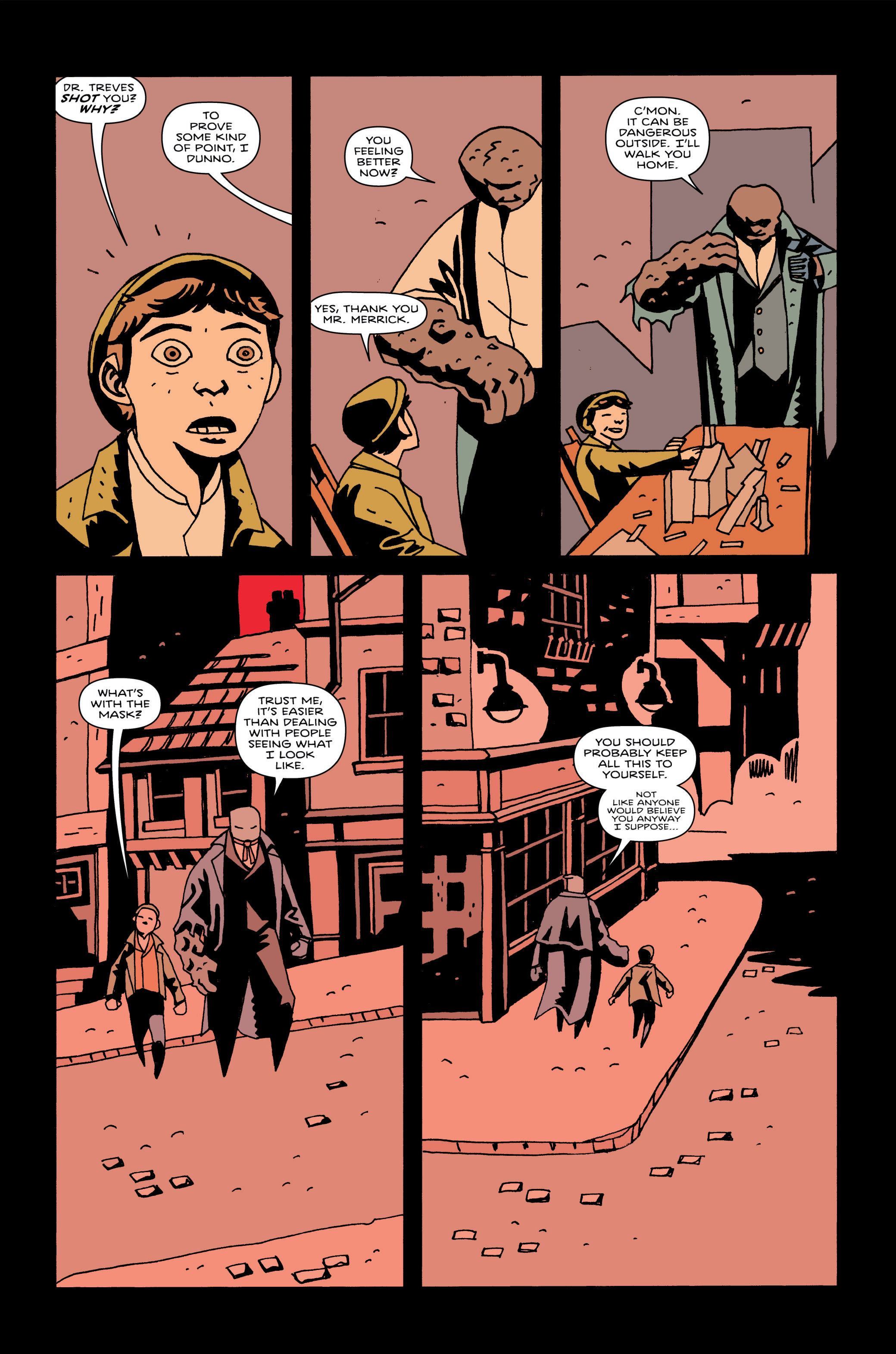 Read online Merrick: The Sensational Elephantman comic -  Issue #9 - 14