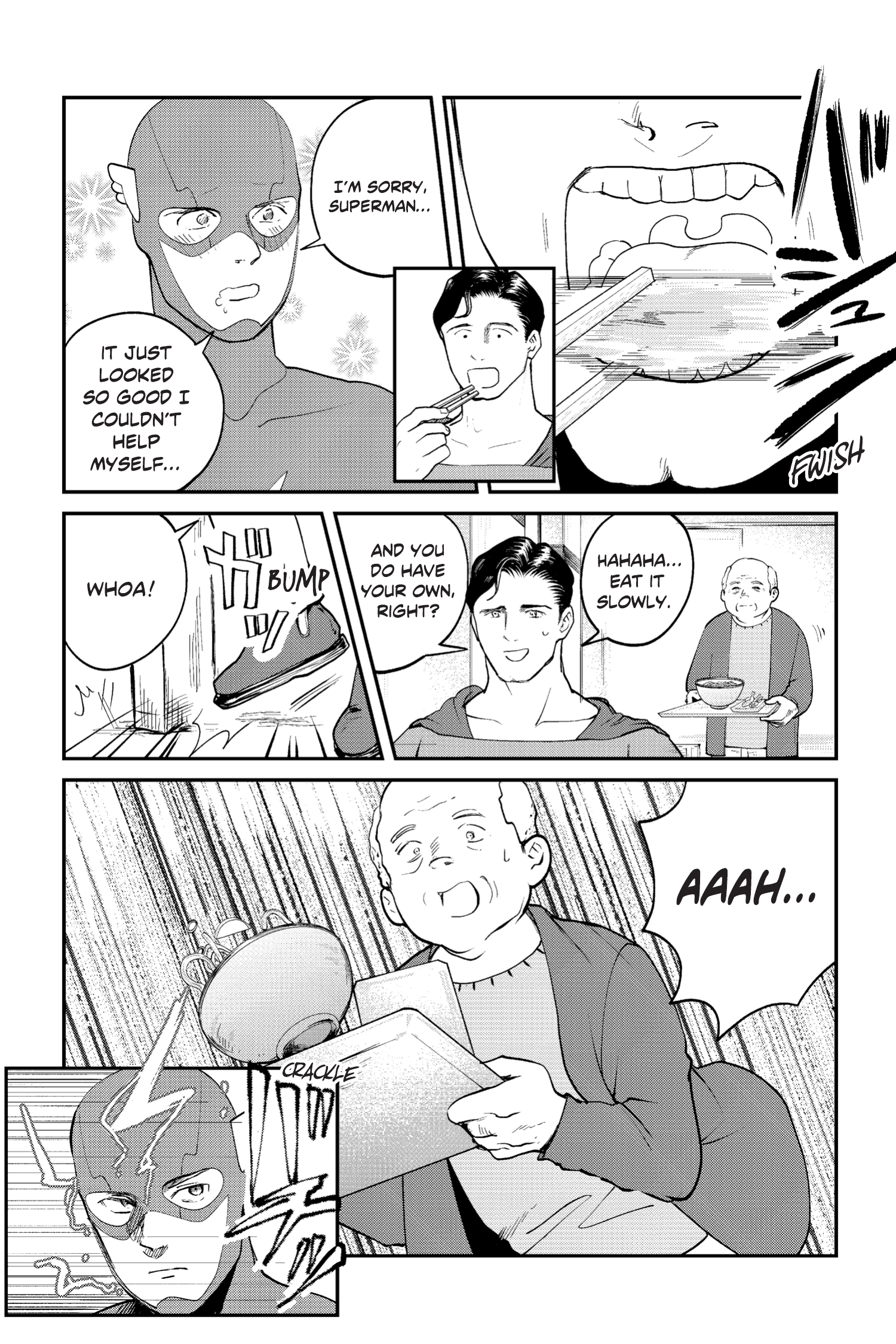 Read online Superman vs. Meshi comic -  Issue #9 - 19