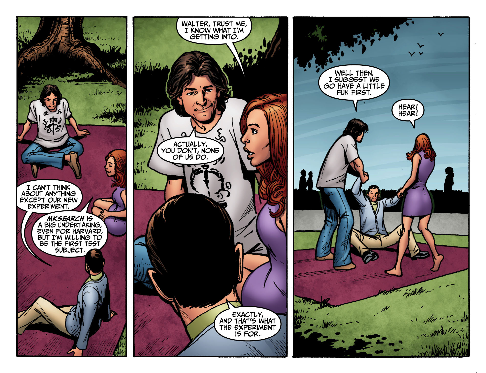 Read online Beyond The Fringe comic -  Issue #6B - 4