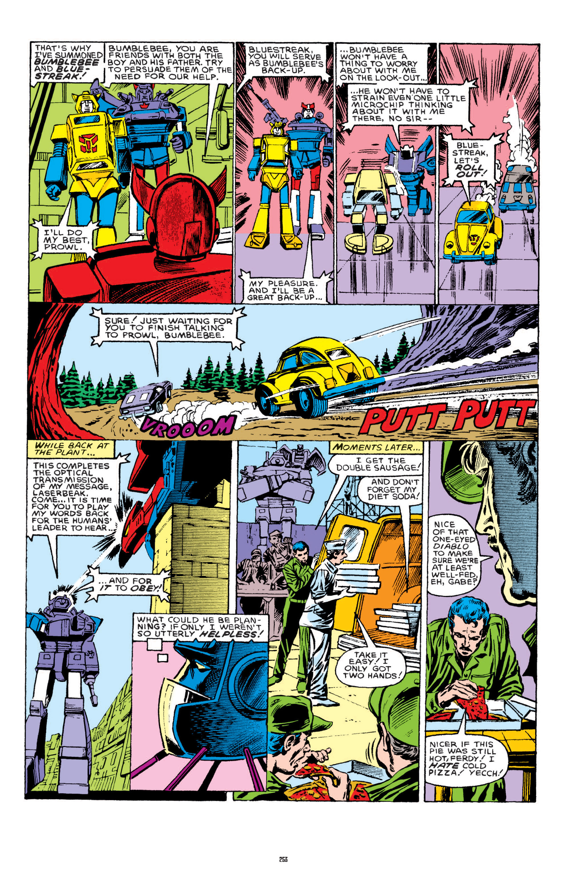 Read online The Transformers Classics comic -  Issue # TPB 1 - 254