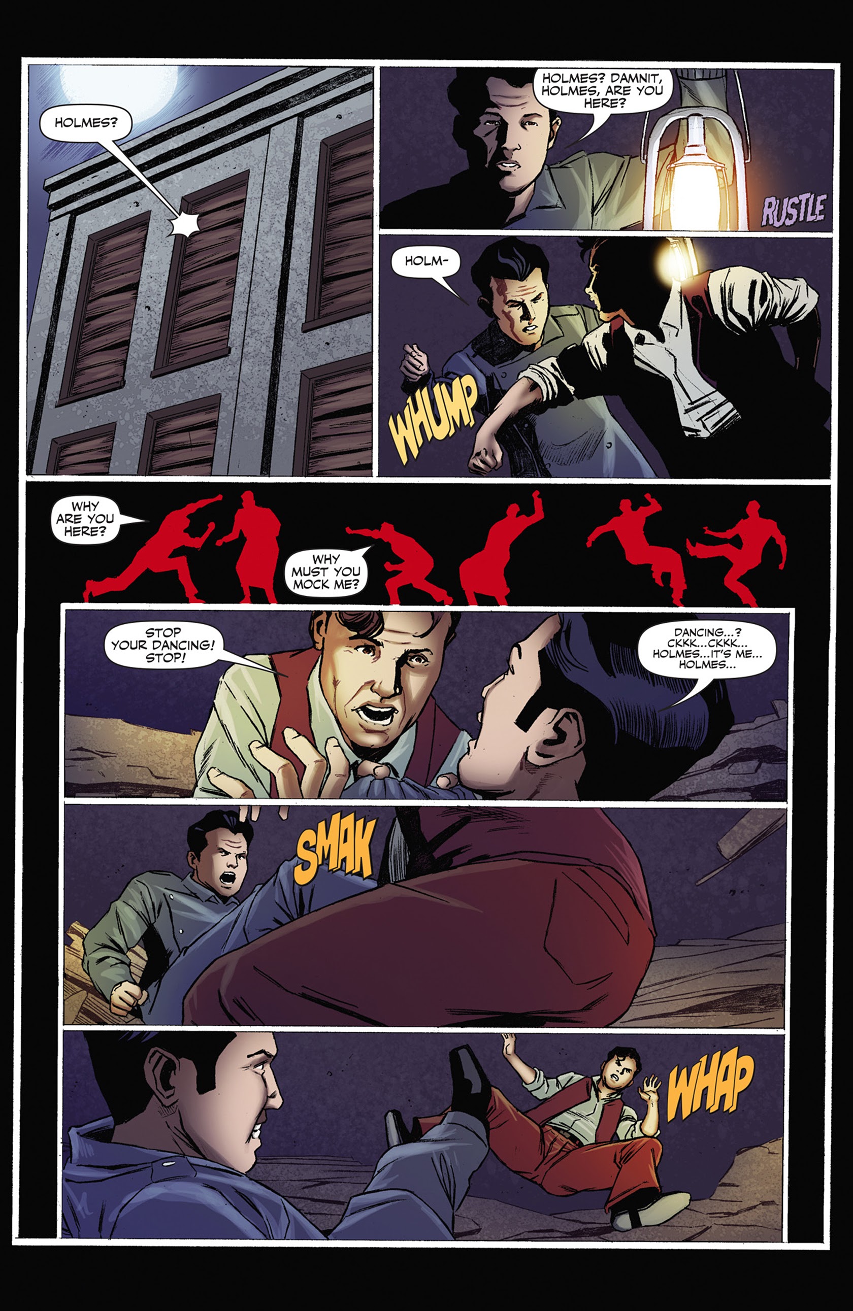 Read online Sherlock Holmes vs. Harry Houdini comic -  Issue #4 - 11