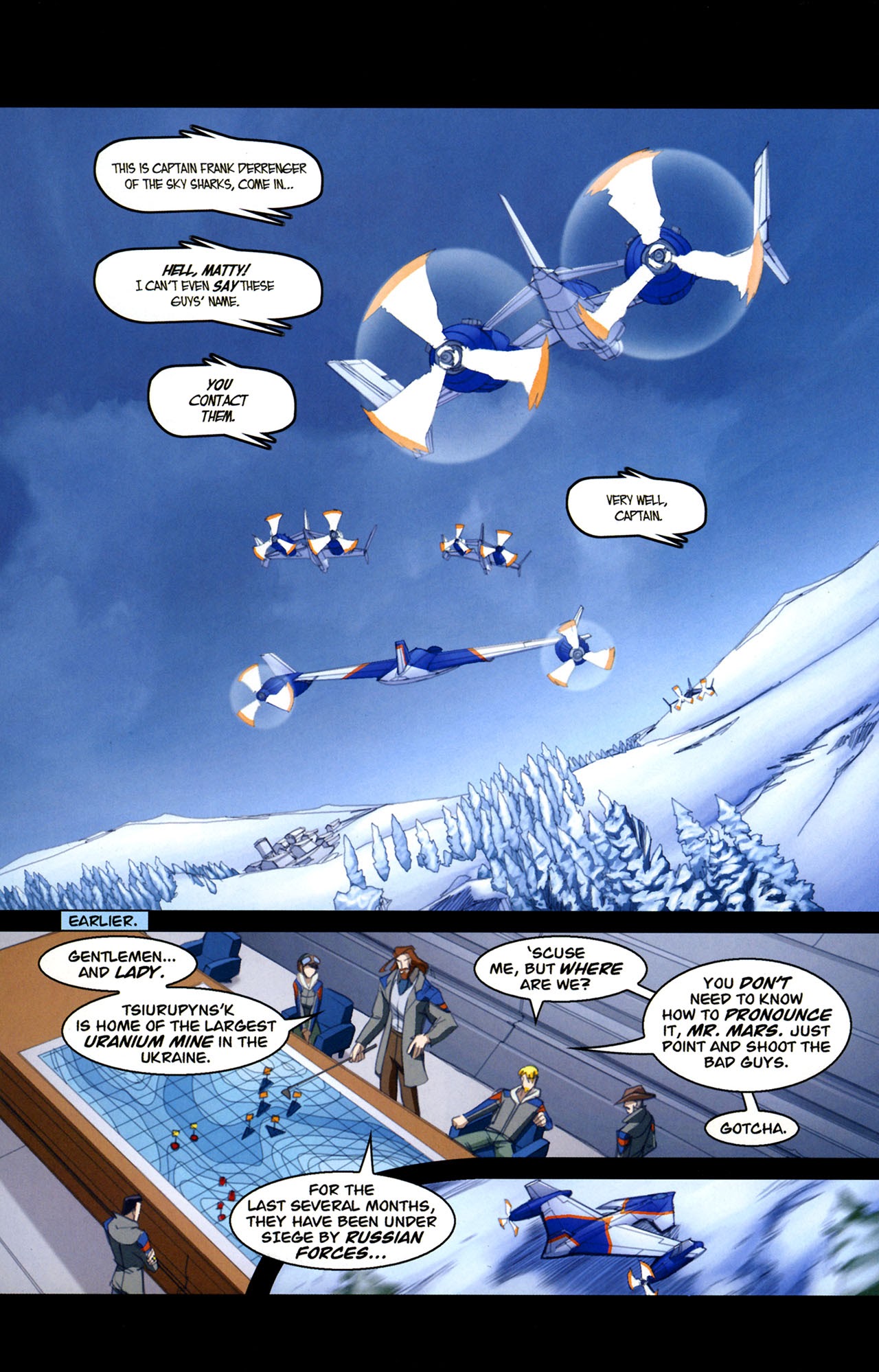 Read online Sky Sharks comic -  Issue #2 - 22
