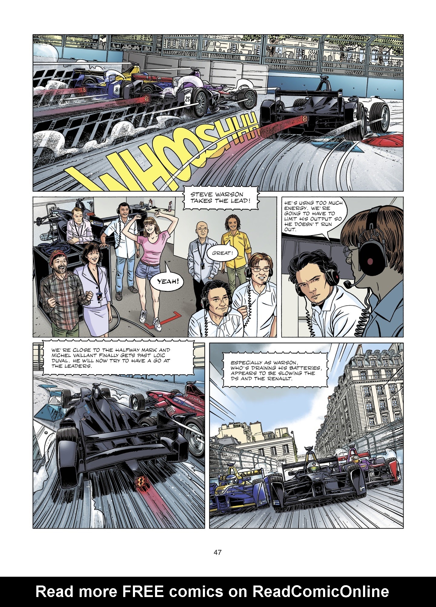 Read online Michel Vaillant comic -  Issue #5 - 47