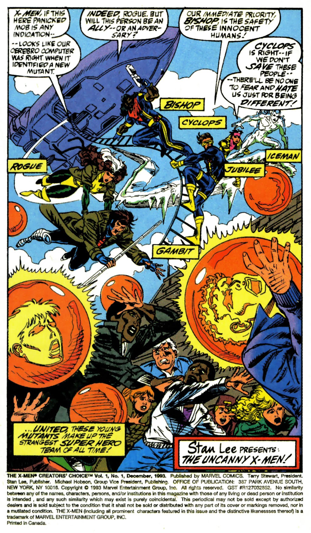 Read online Marvel Creators' Choice X-men comic -  Issue #1 - 3