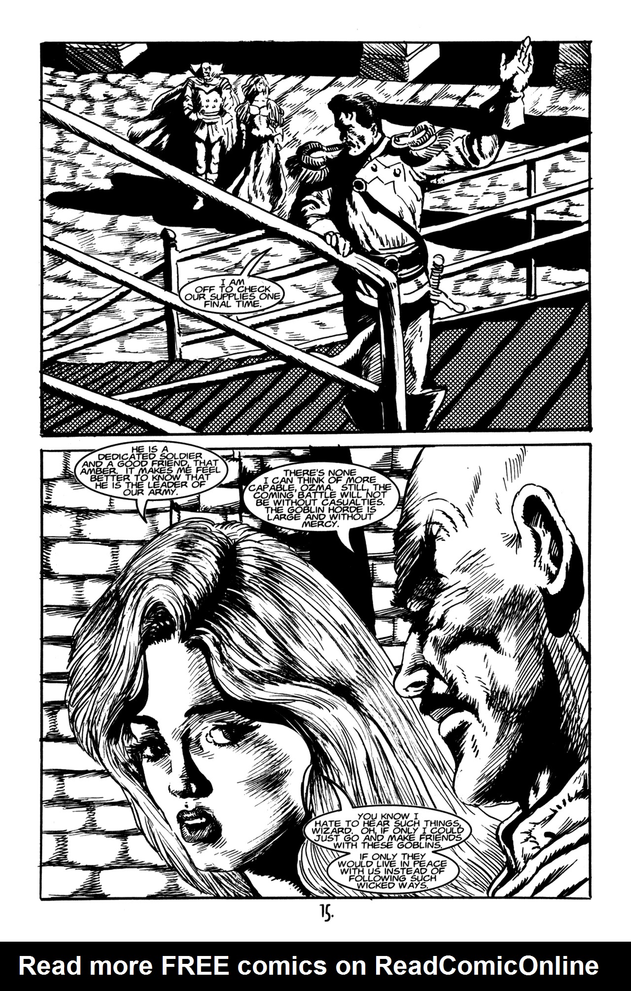 Read online Dark Oz comic -  Issue #2 - 17