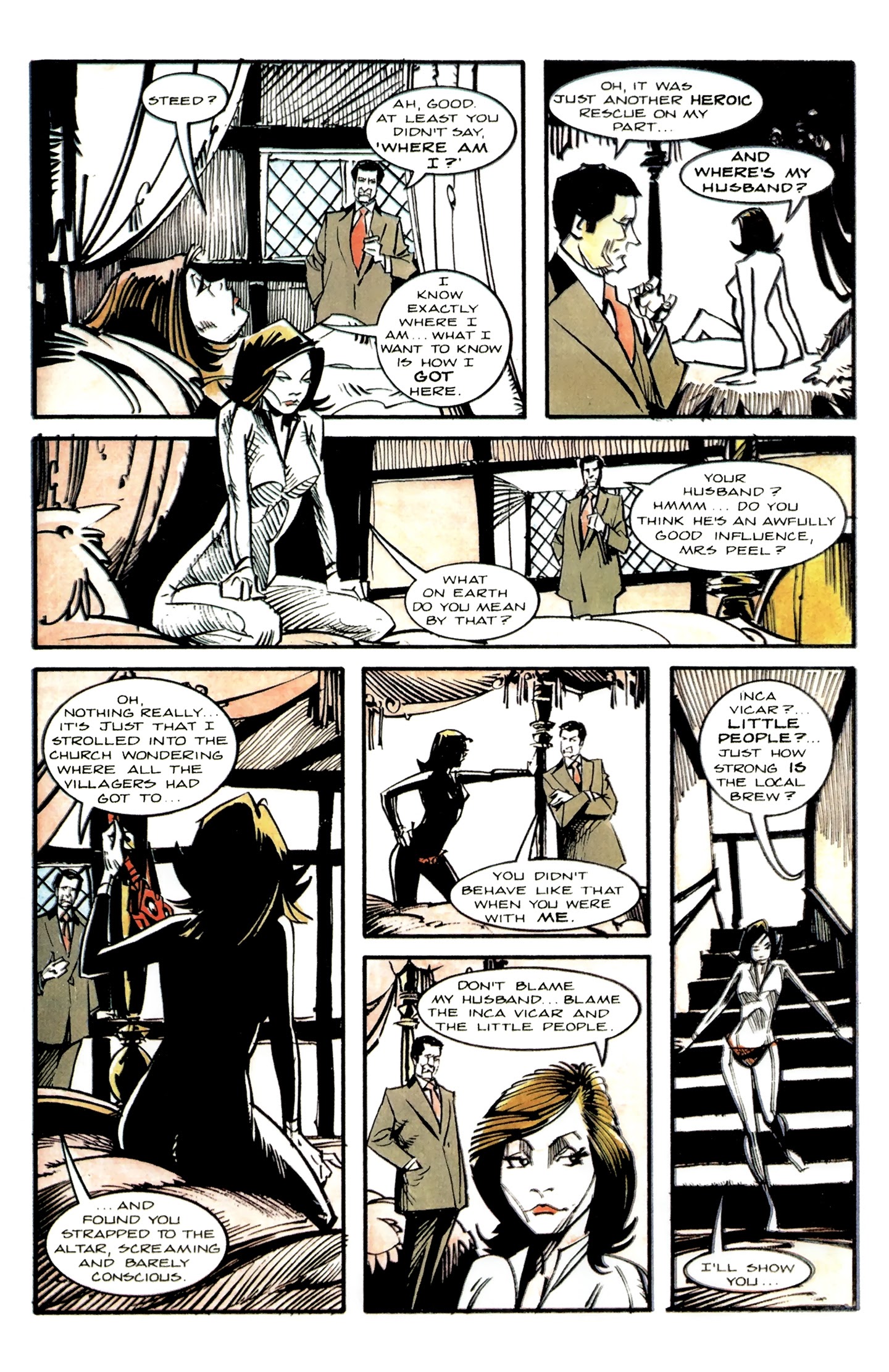 Read online Steed and Mrs. Peel (2012) comic -  Issue #6 - 4