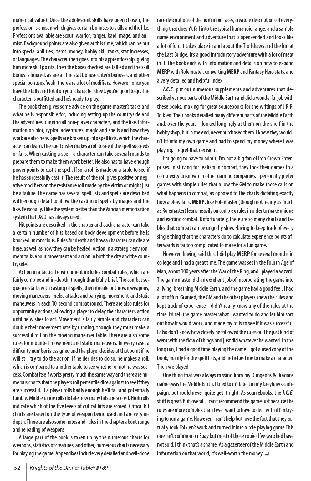 Read online Knights of the Dinner Table comic -  Issue #189 - 54