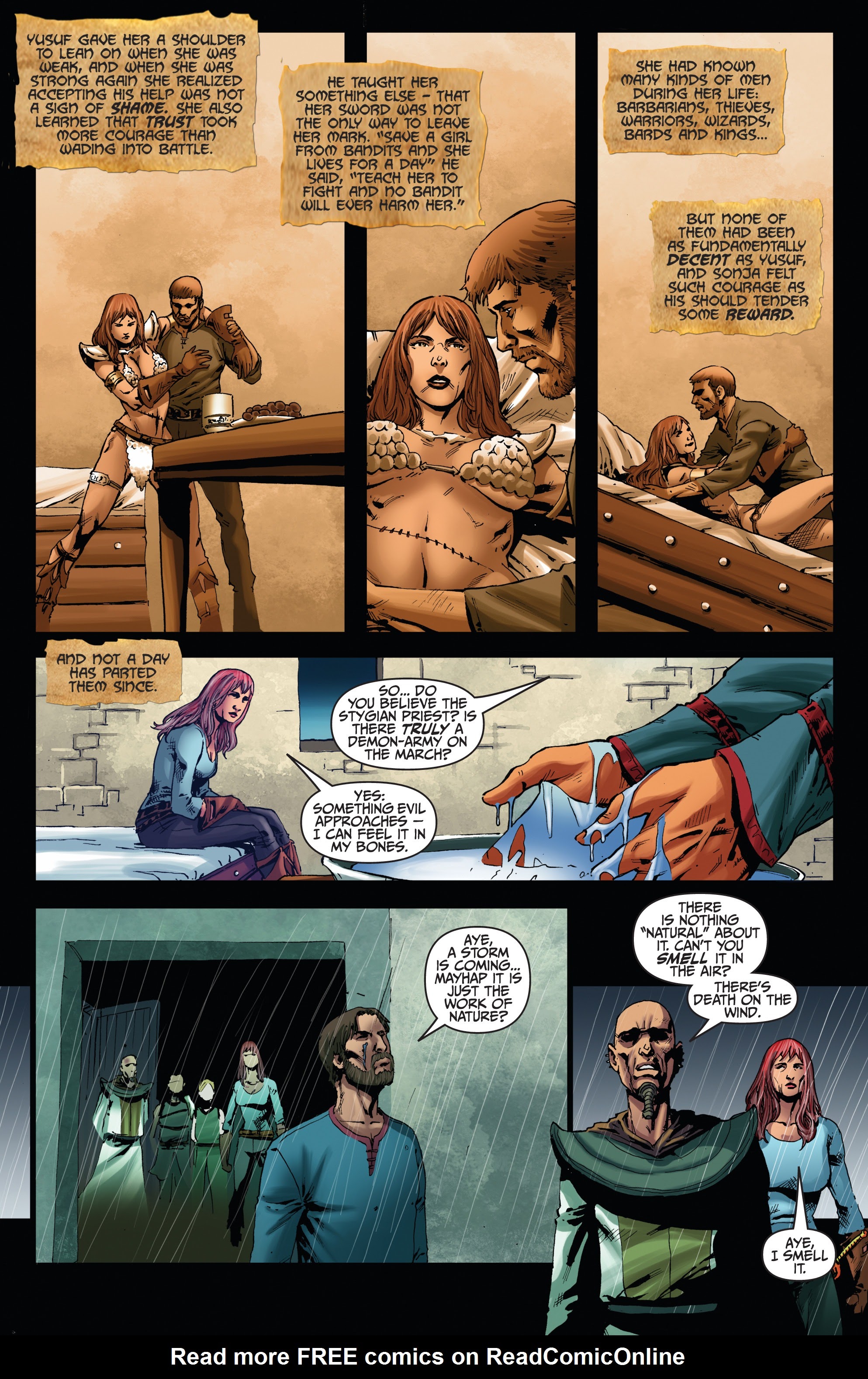 Read online Red Sonja: Vulture's Circle comic -  Issue # _TPB - 35