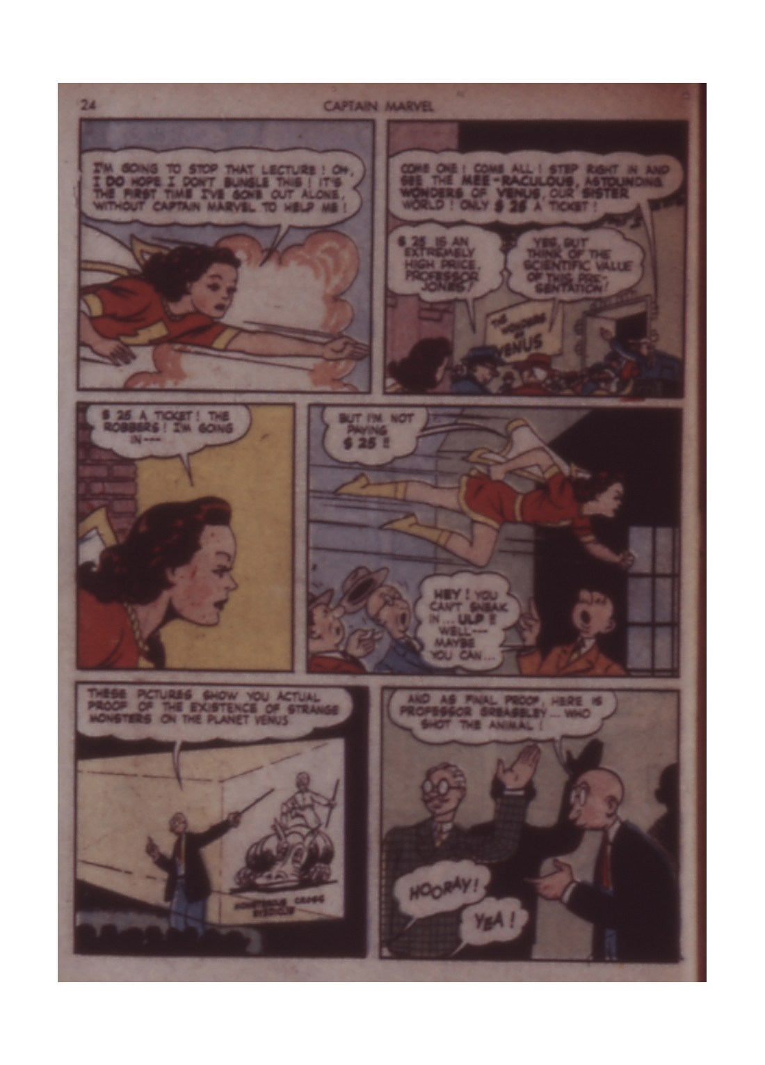 Read online Captain Marvel Adventures comic -  Issue #19 - 24