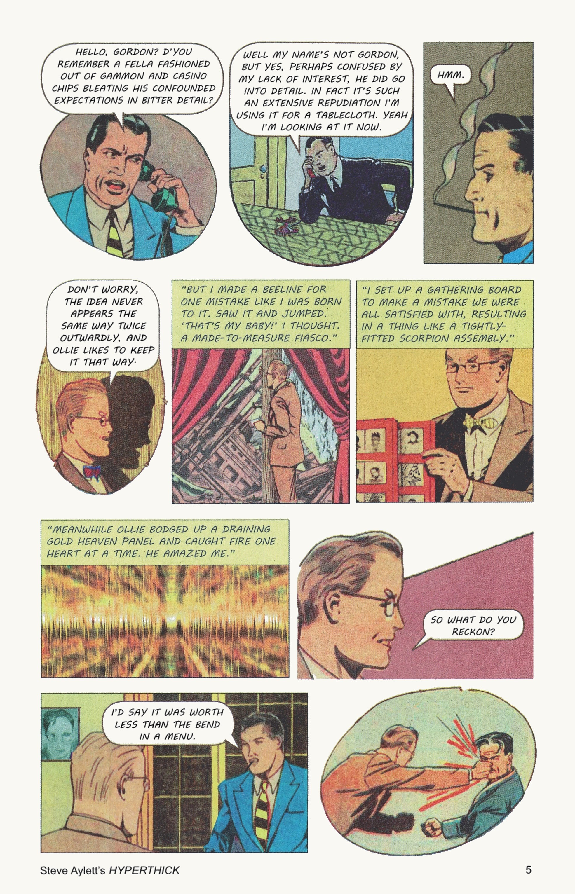 Read online Hyperthick comic -  Issue #1 - 7