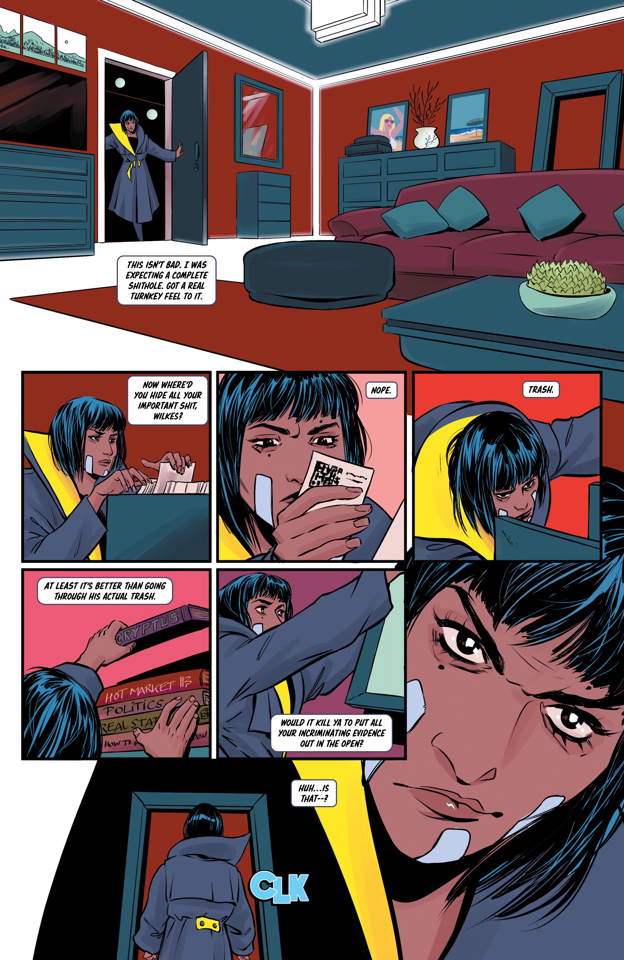 Read online Bylines in Blood comic -  Issue #3 - 15