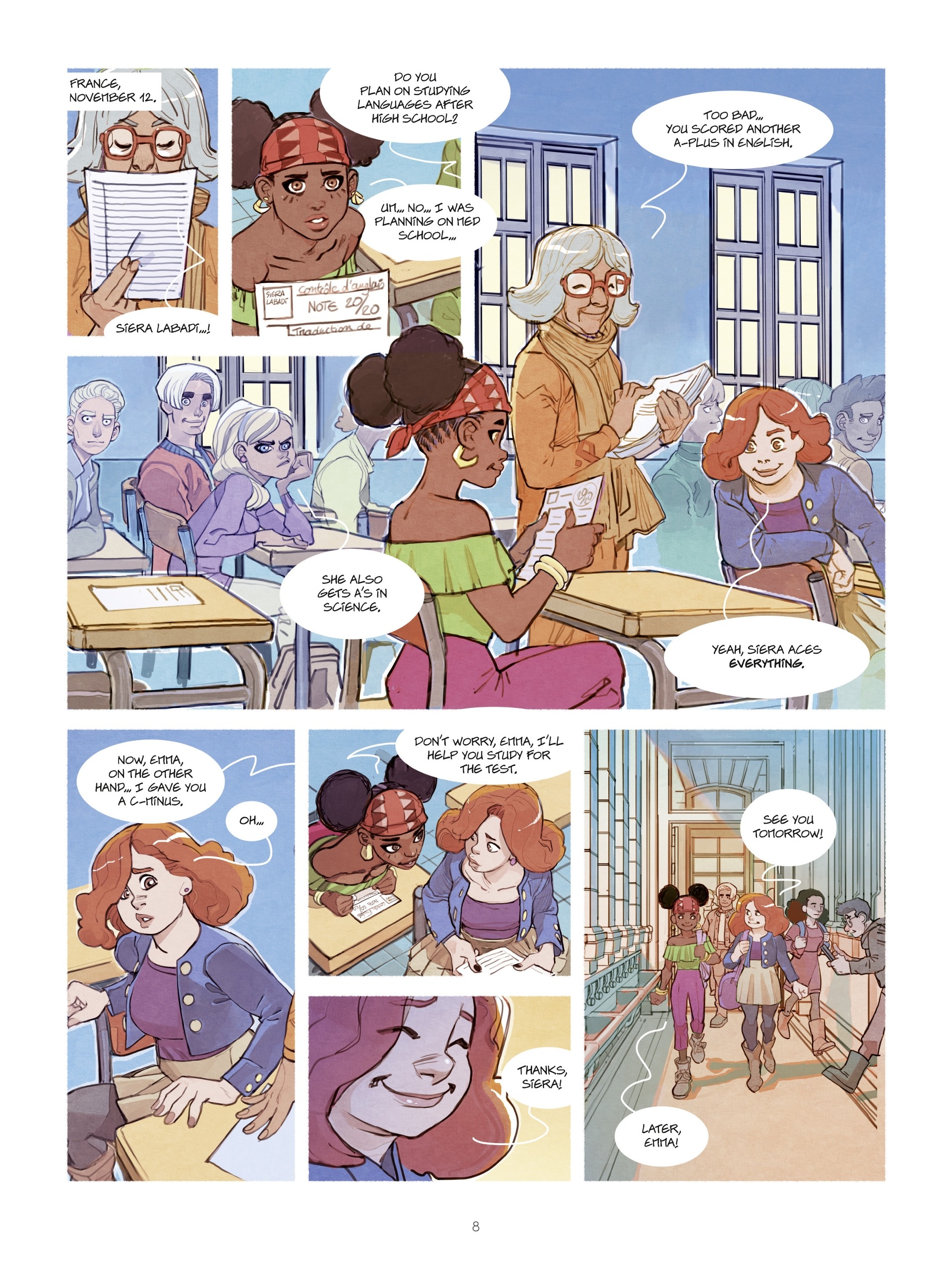 Read online Masks comic -  Issue #1 - 8