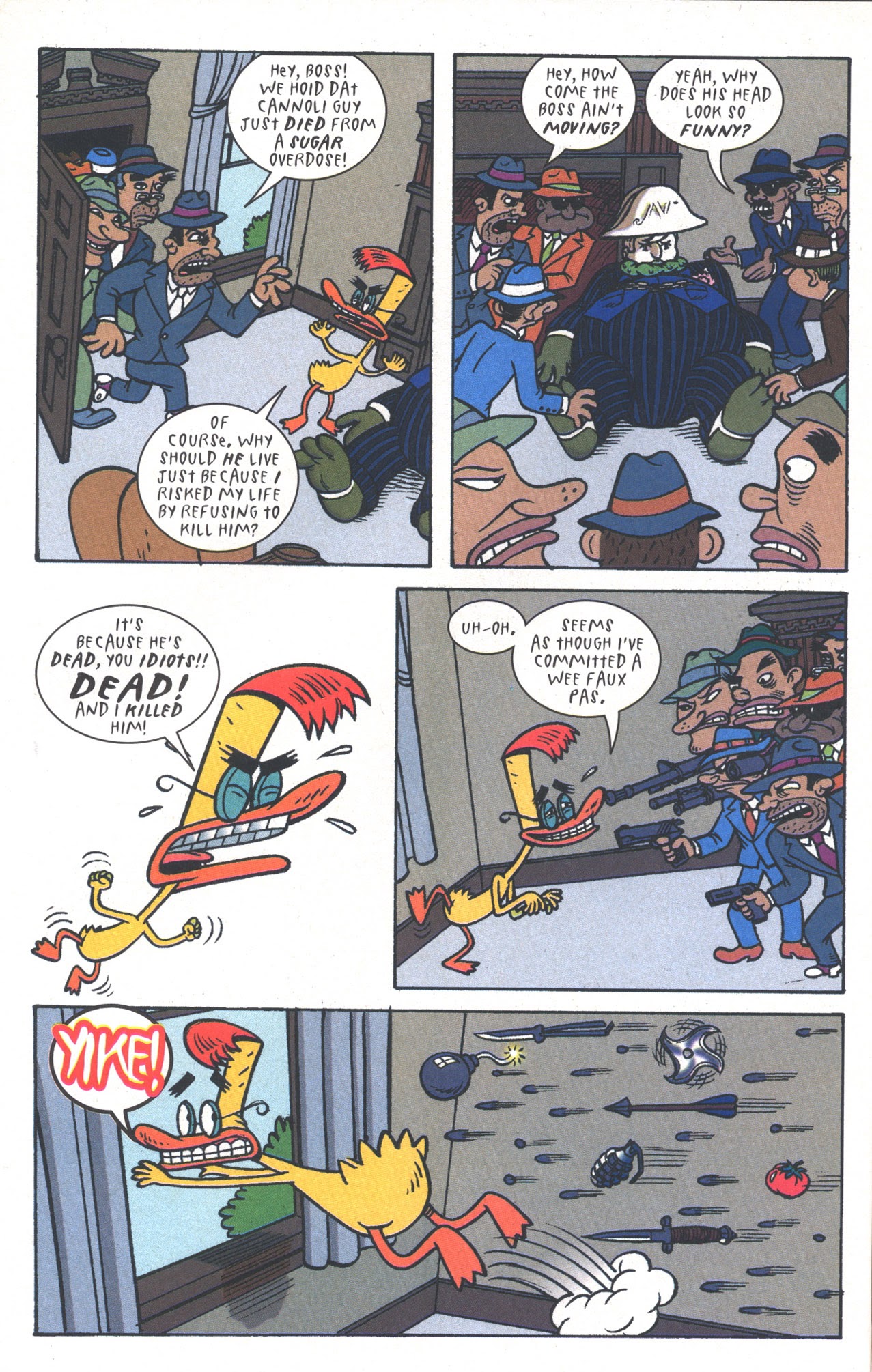 Read online Duckman : The Mob Frog Saga comic -  Issue #2 - 12