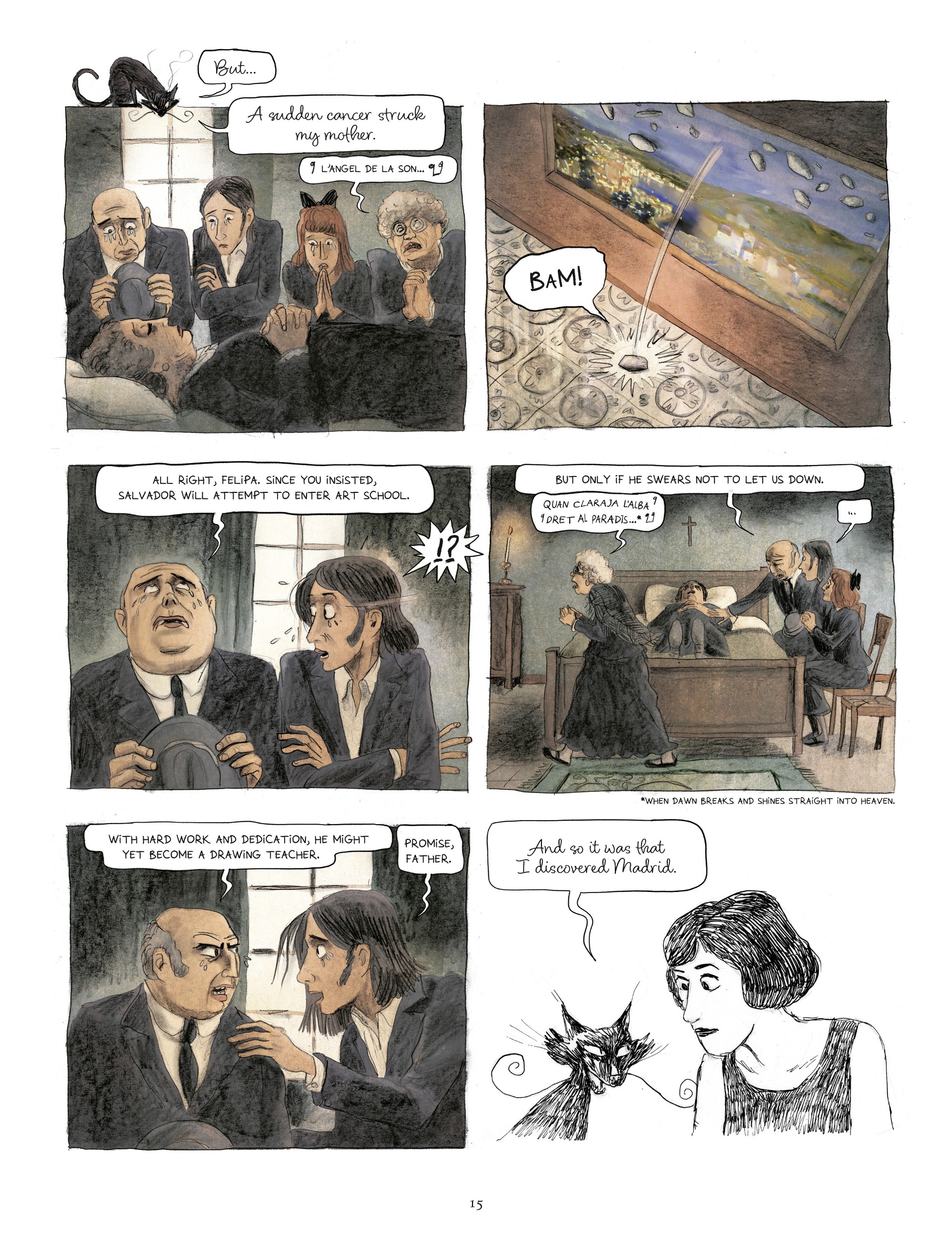 Read online Dalí: Before Gala comic -  Issue # TPB - 17