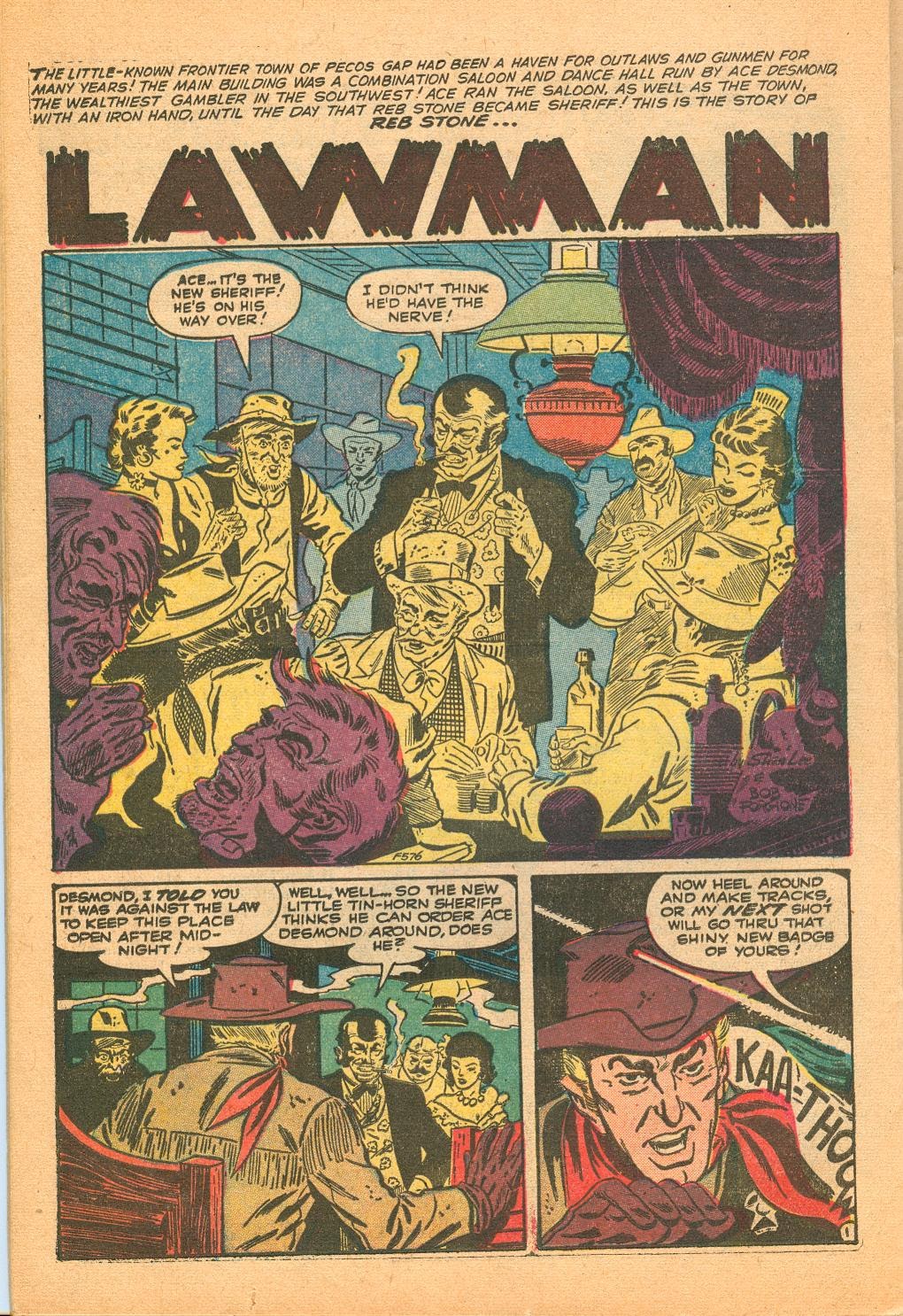 Read online Outlaw Fighters comic -  Issue #5 - 26