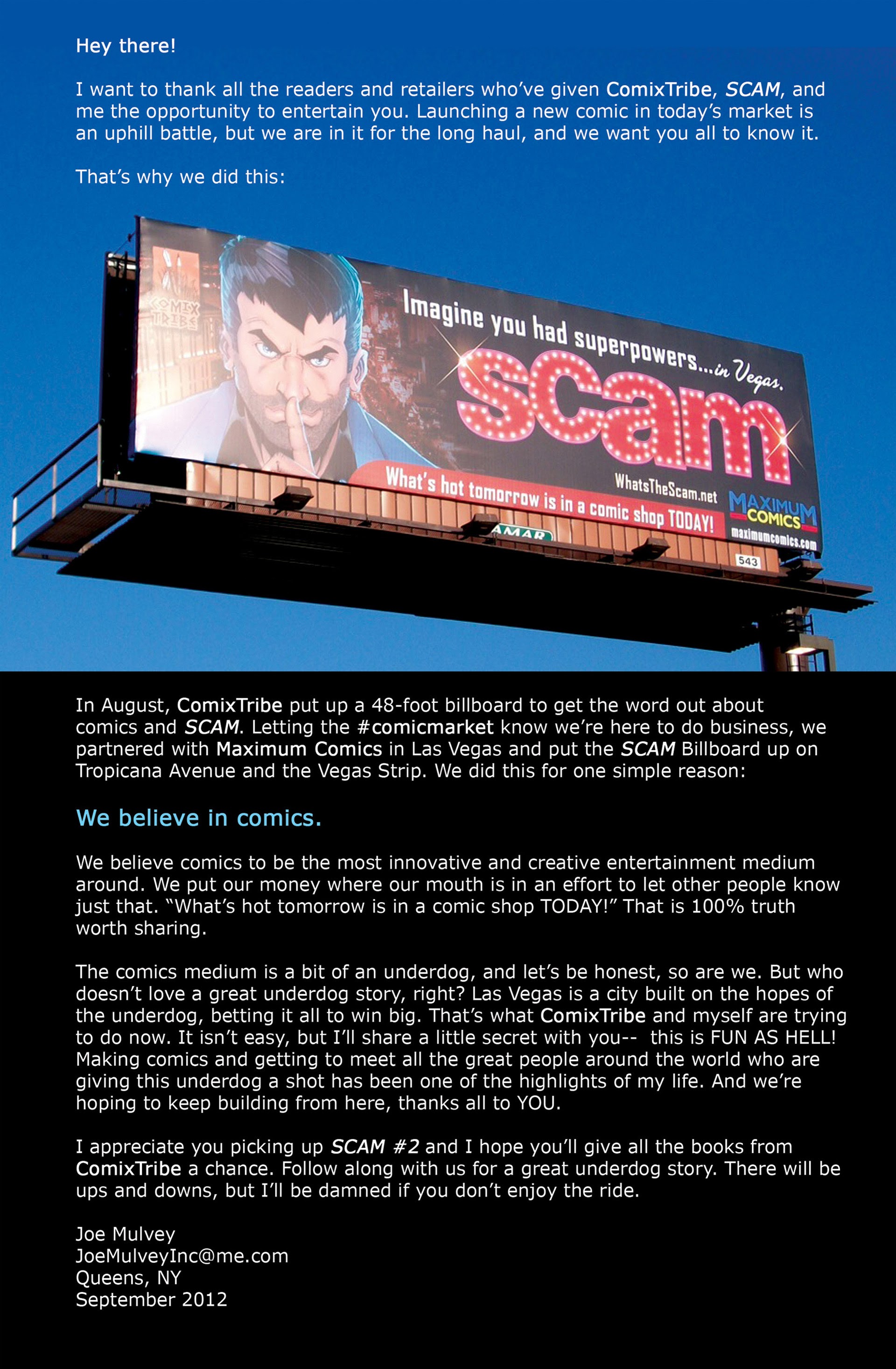 Read online Scam comic -  Issue #2 - 27