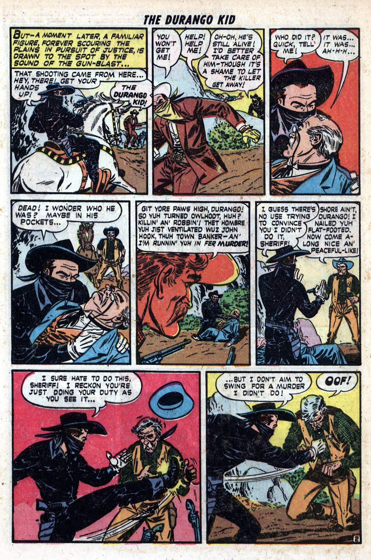 Read online Charles Starrett as The Durango Kid comic -  Issue #5 - 28