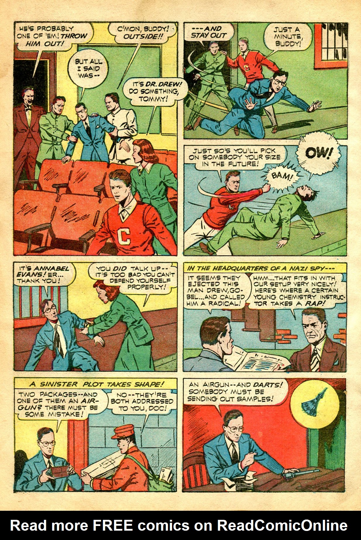 Read online Exciting Comics comic -  Issue #17 - 18