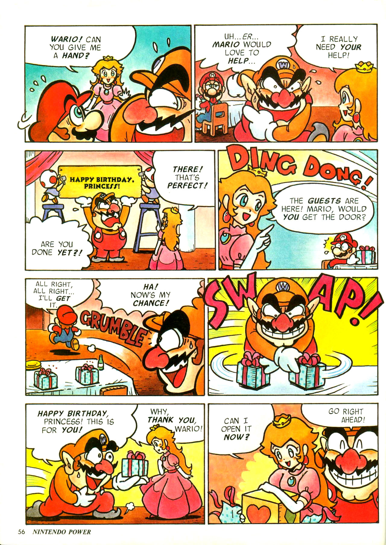 Read online Nintendo Power comic -  Issue #56 - 61