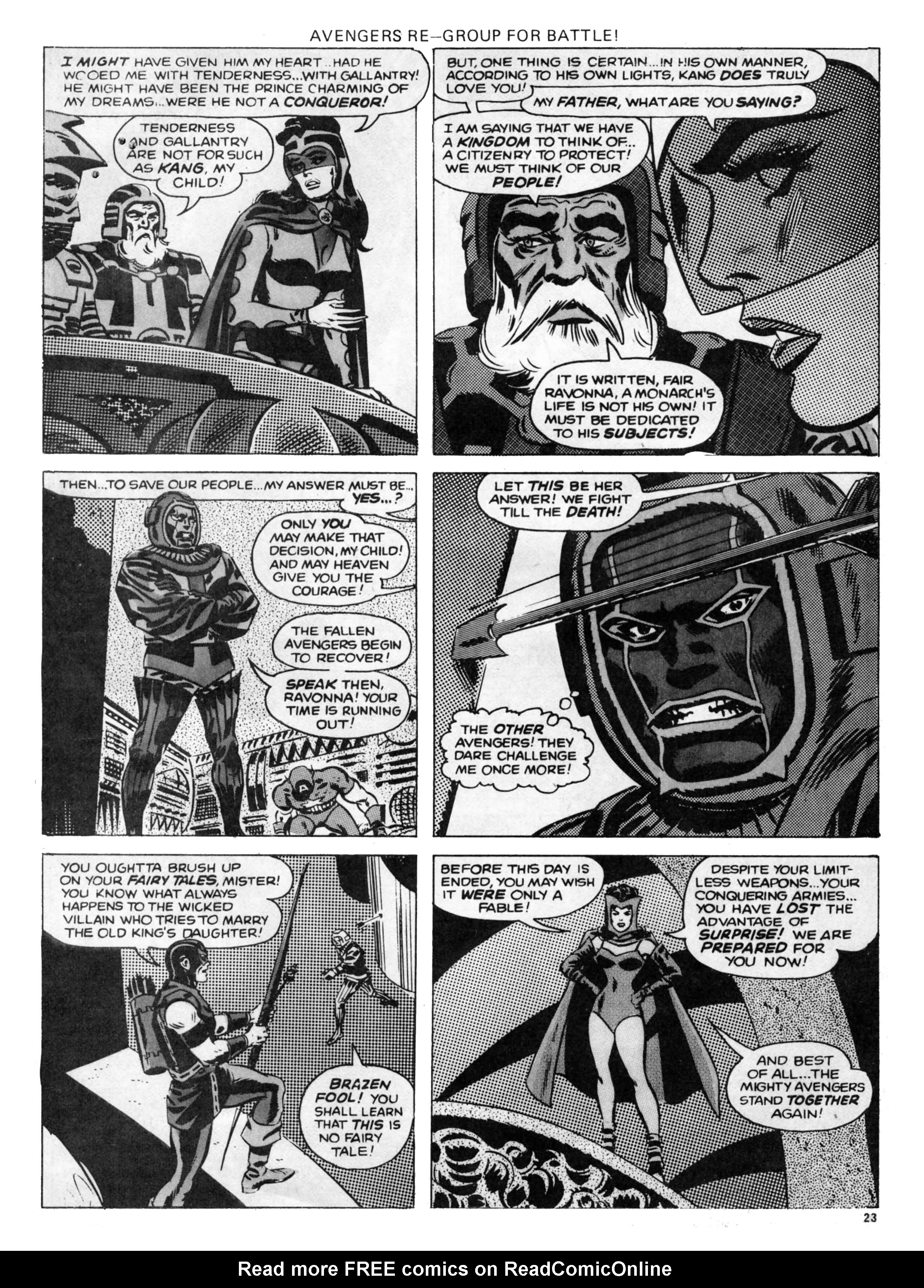 Read online The Avengers (1973) comic -  Issue #20 - 23