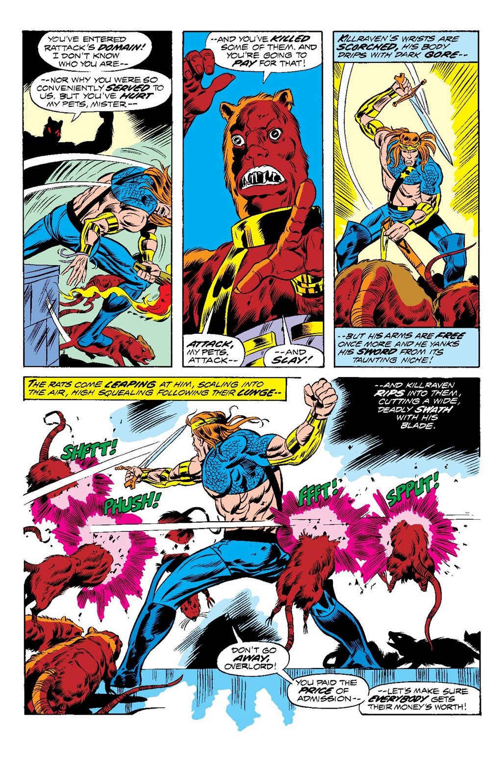 Read online Killraven Epic Collection: Warrior of the Worlds comic -  Issue # TPB (Part 2) - 20
