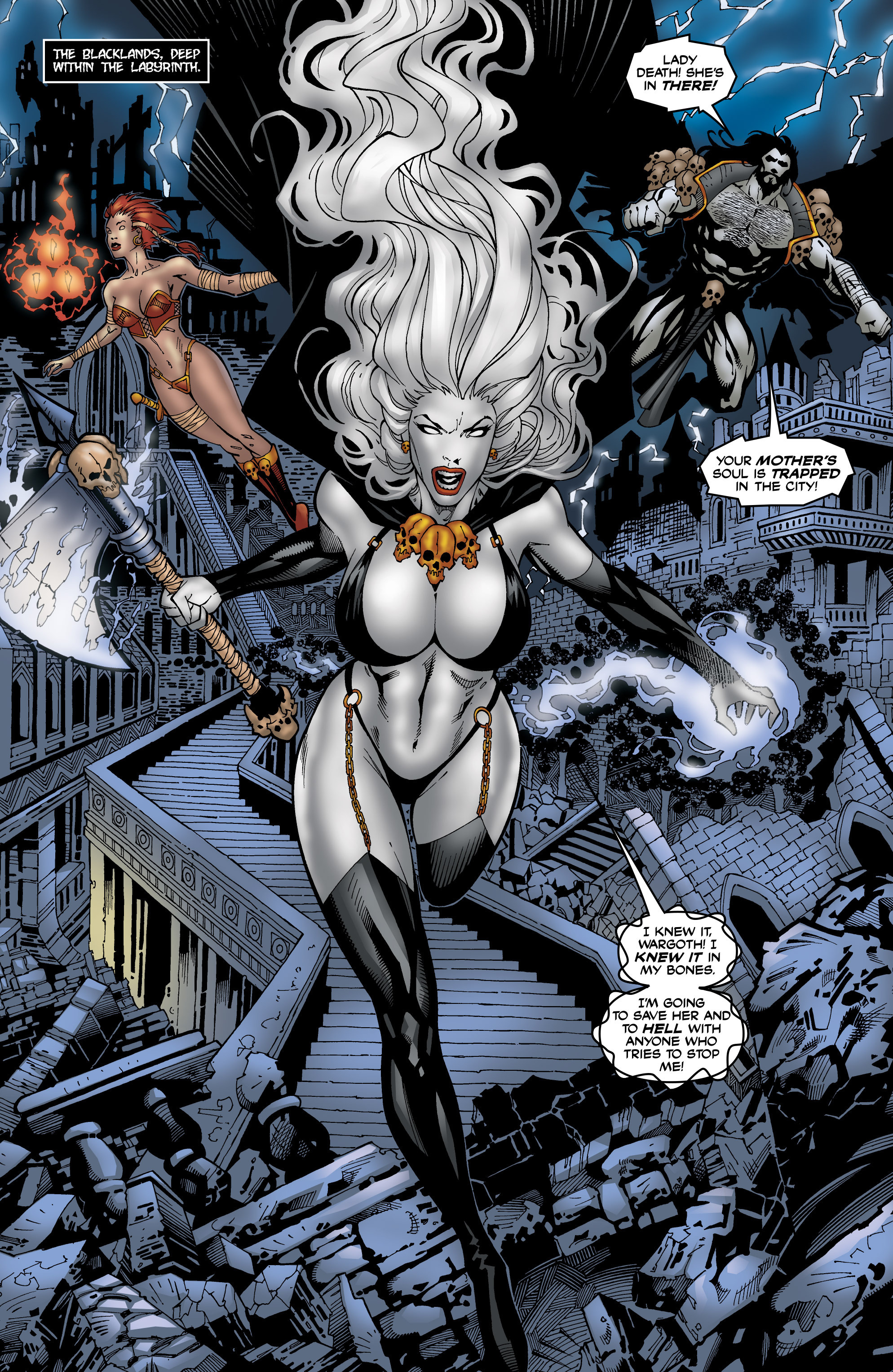 Read online Lady Death Origins comic -  Issue #1 - 9