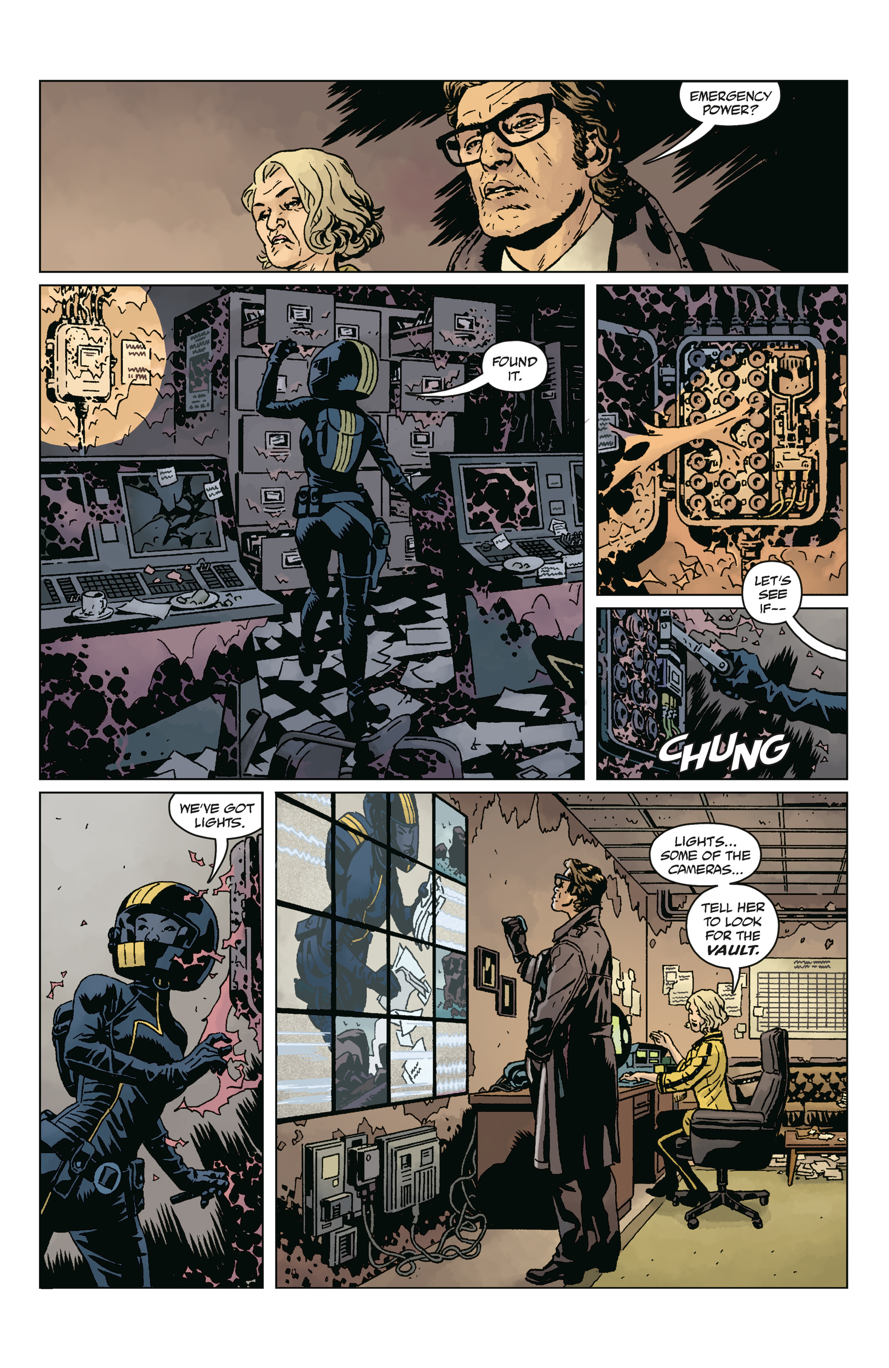 Read online Giant Robot Hellboy comic -  Issue #1 - 16