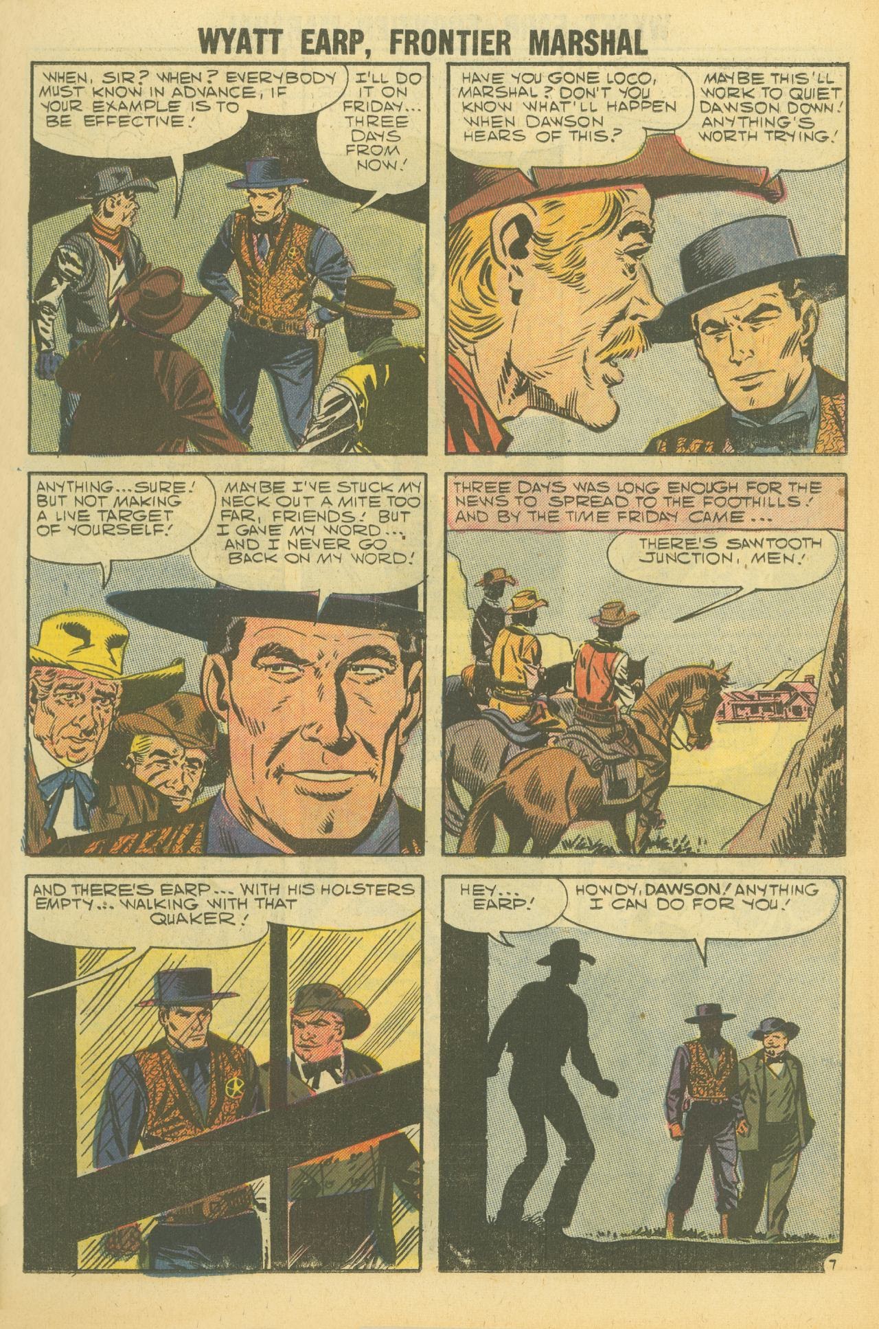 Read online Wyatt Earp Frontier Marshal comic -  Issue #20 - 35